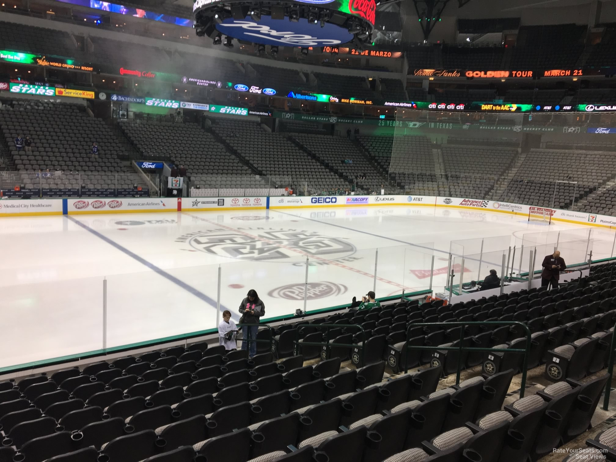 American Airlines Center Section 108 - Dallas Stars - RateYourSeats.com