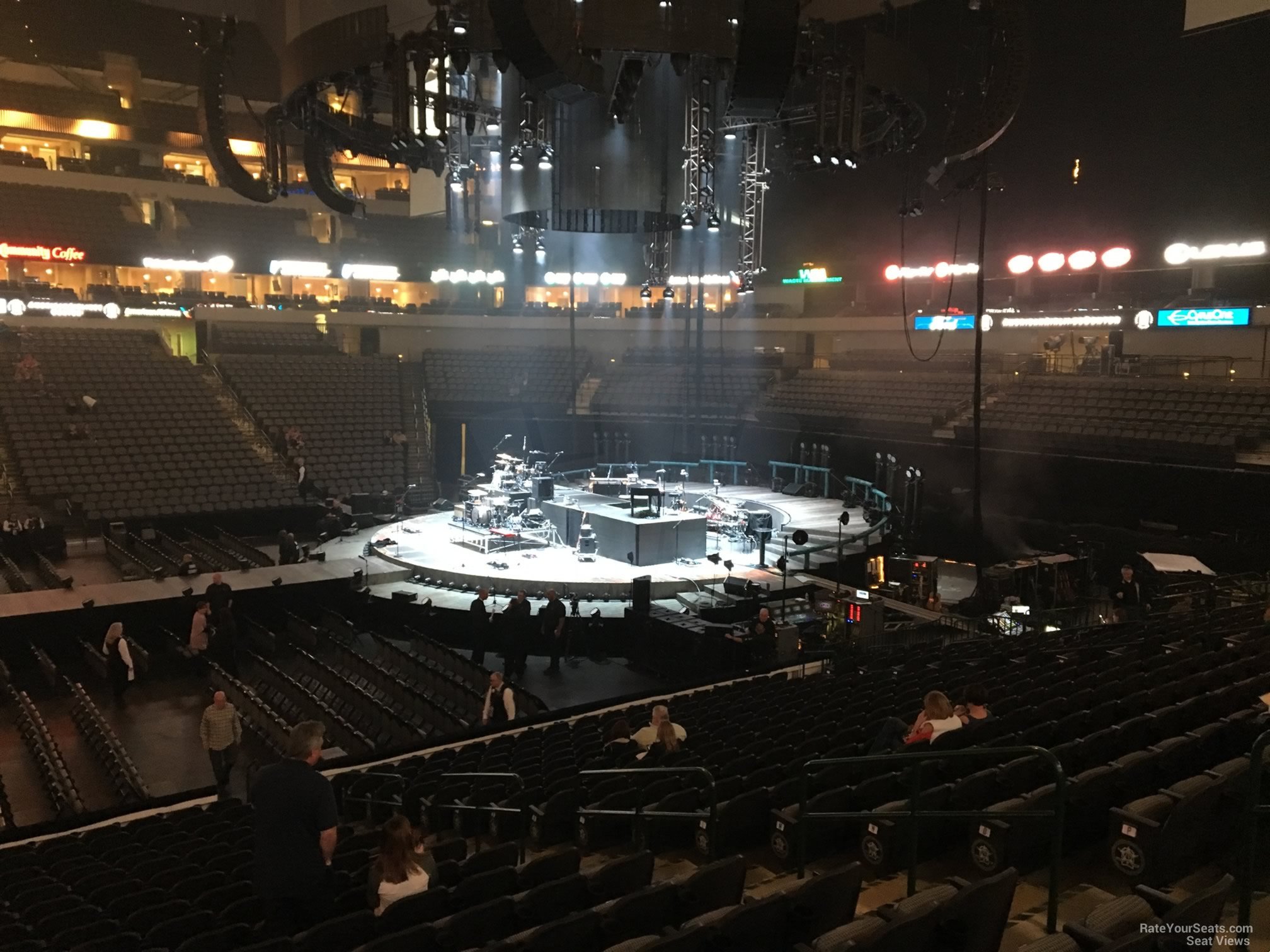 American Airlines Center Section 106 Concert Seating - RateYourSeats.com