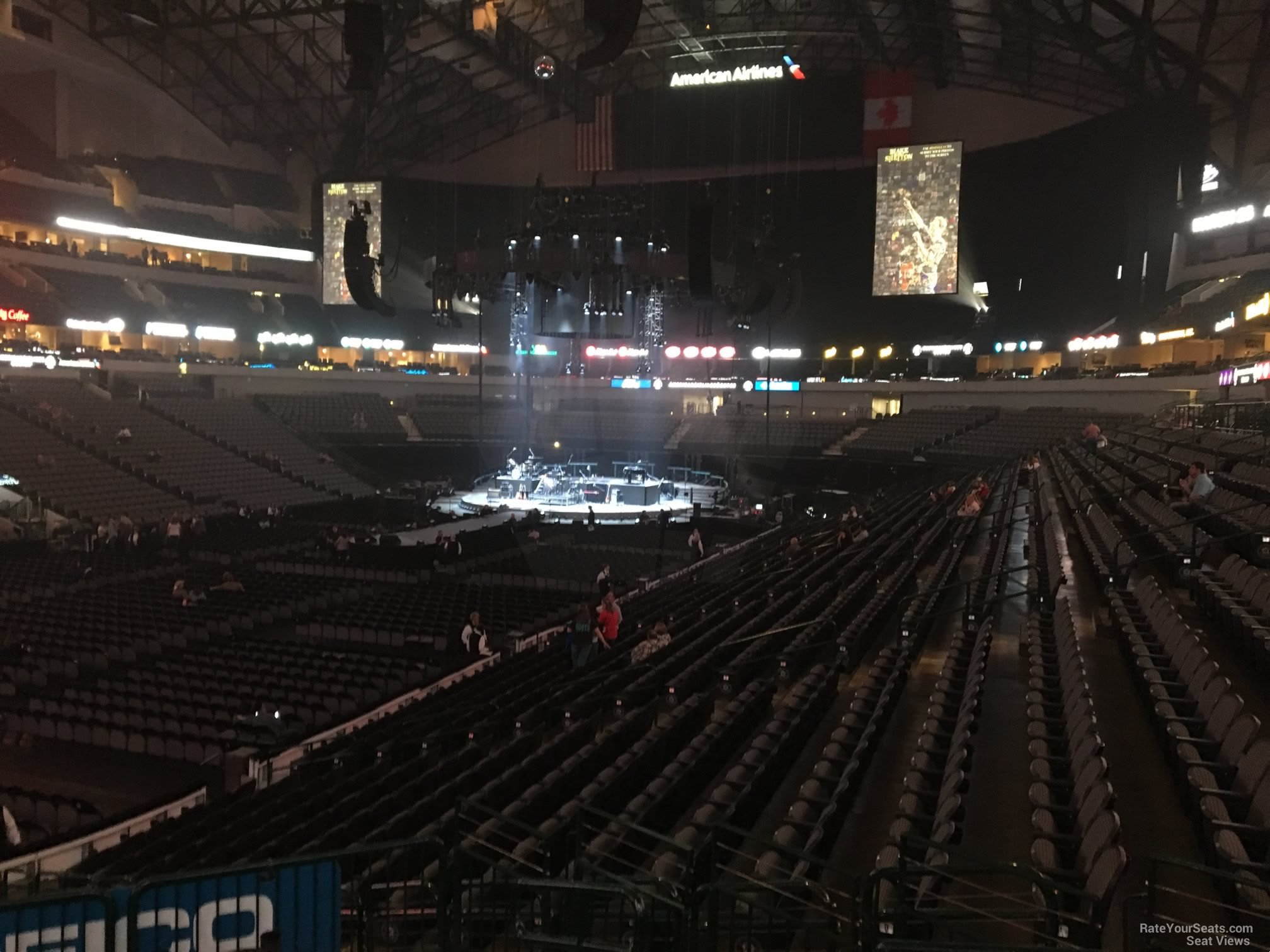 American Airlines Center Section 110 Concert Seating - RateYourSeats.com