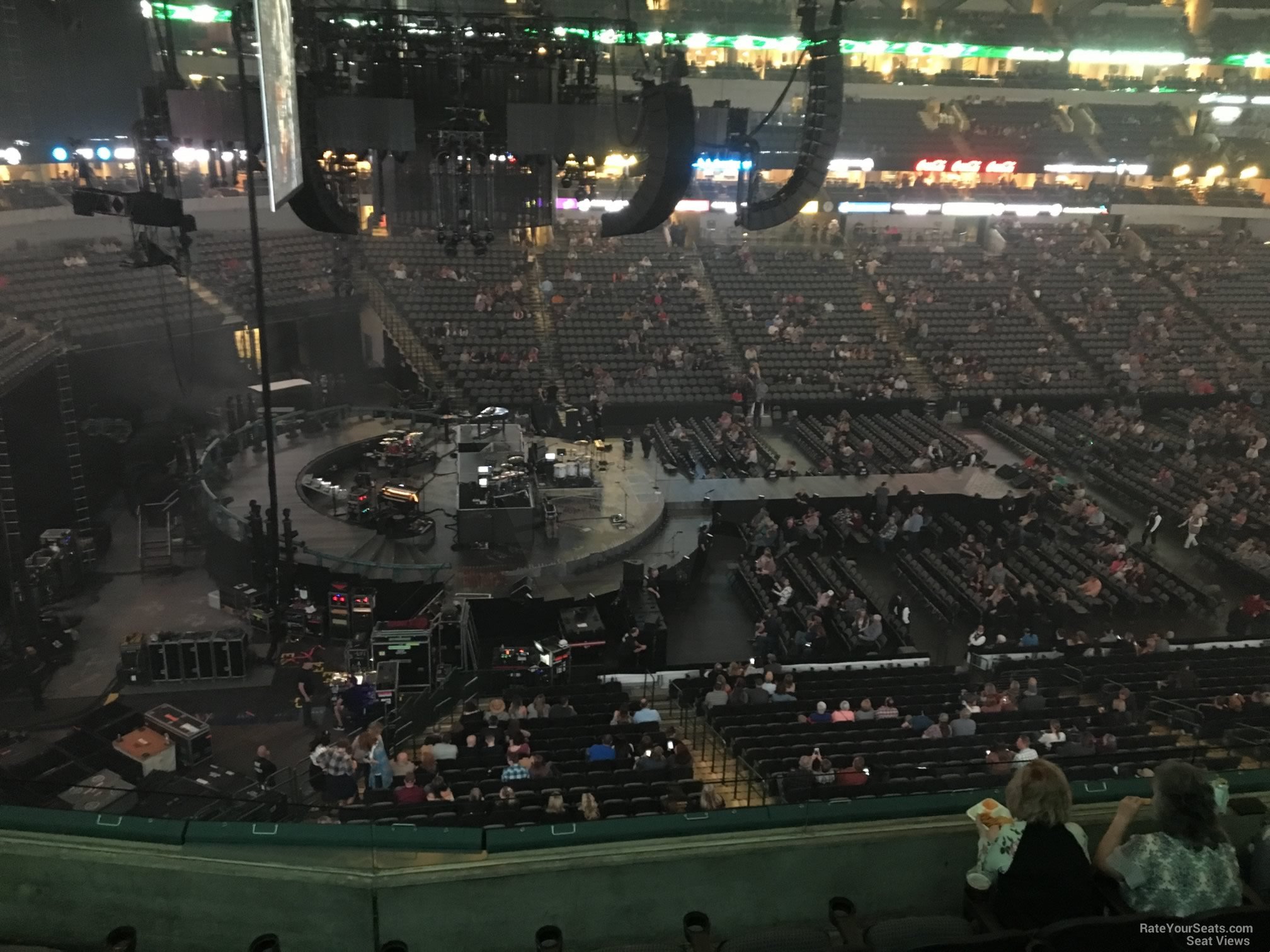 American Airlines Center Section 220 Concert Seating - RateYourSeats.com