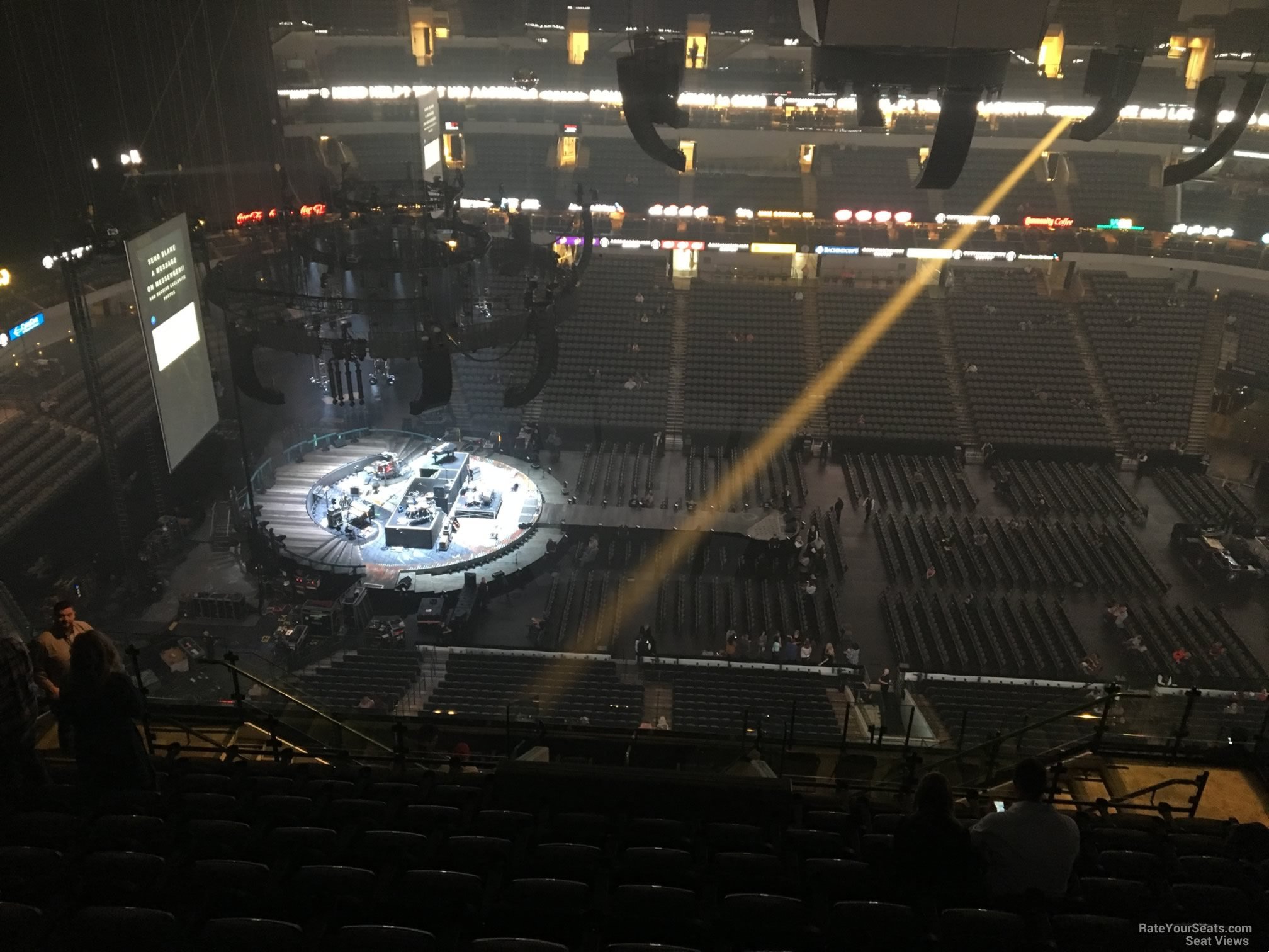 American Airlines Center Section 327 Concert Seating - RateYourSeats.com