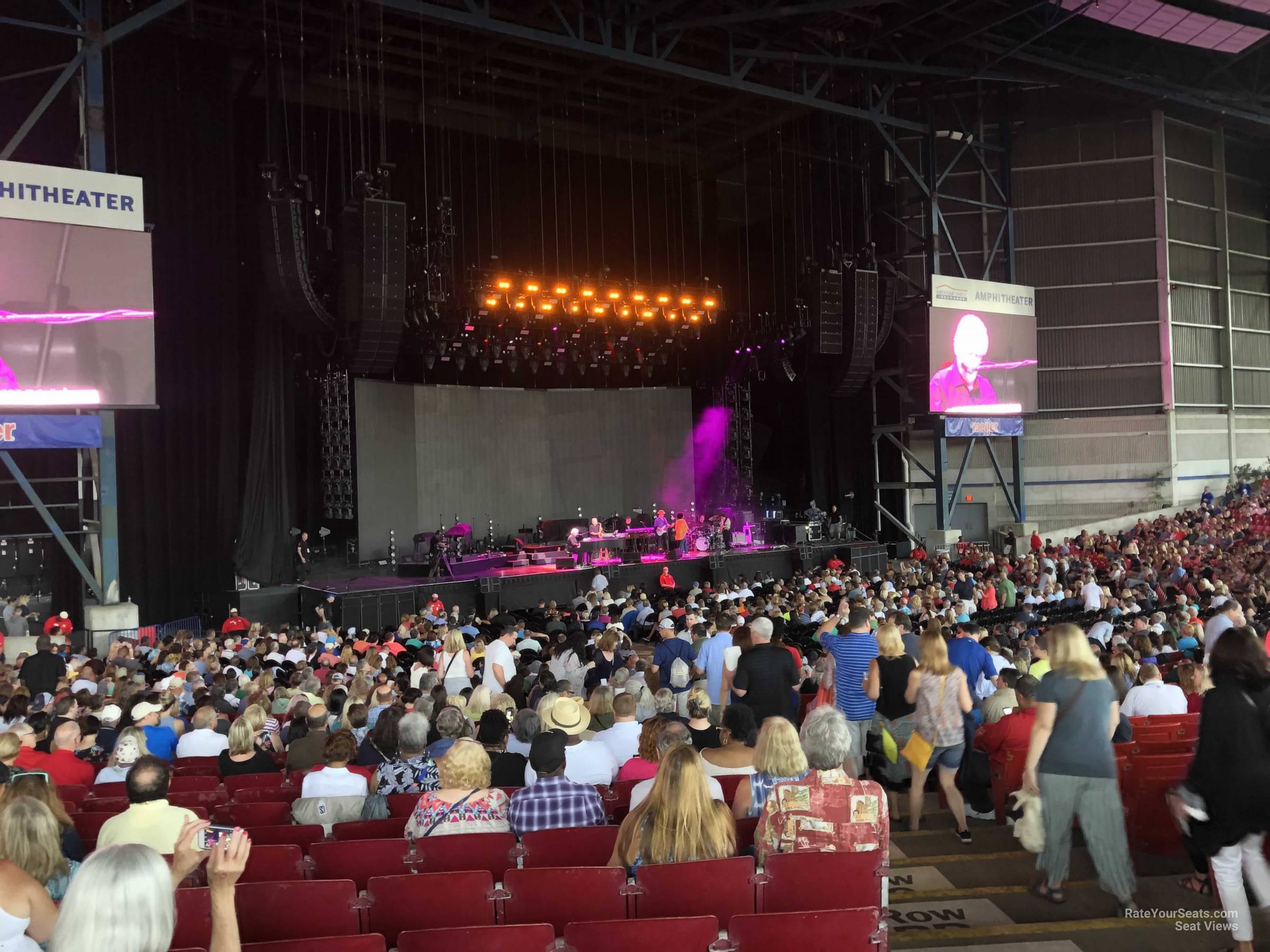 section 105, row pp seat view  - american family insurance amphitheater