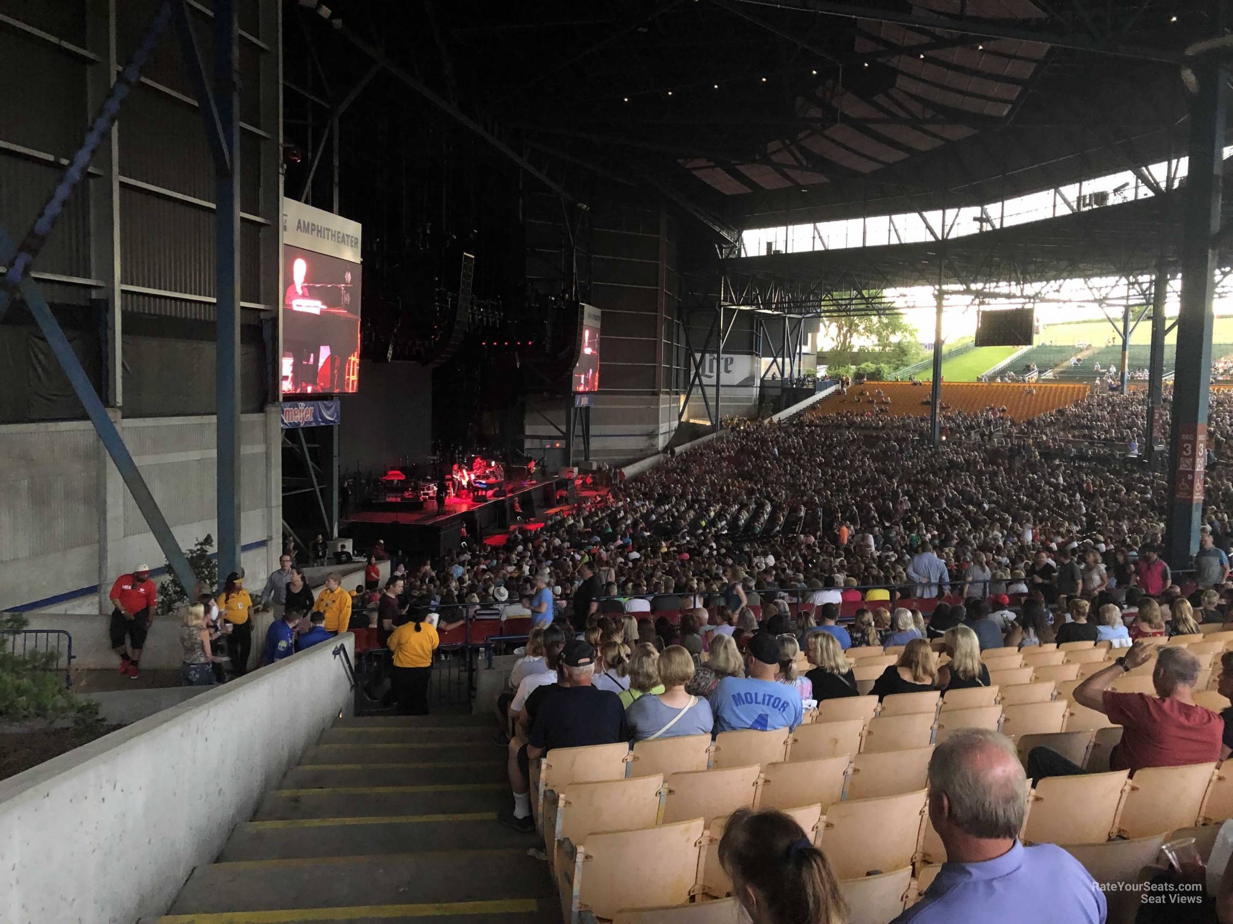 section 210, row j seat view  - american family insurance amphitheater