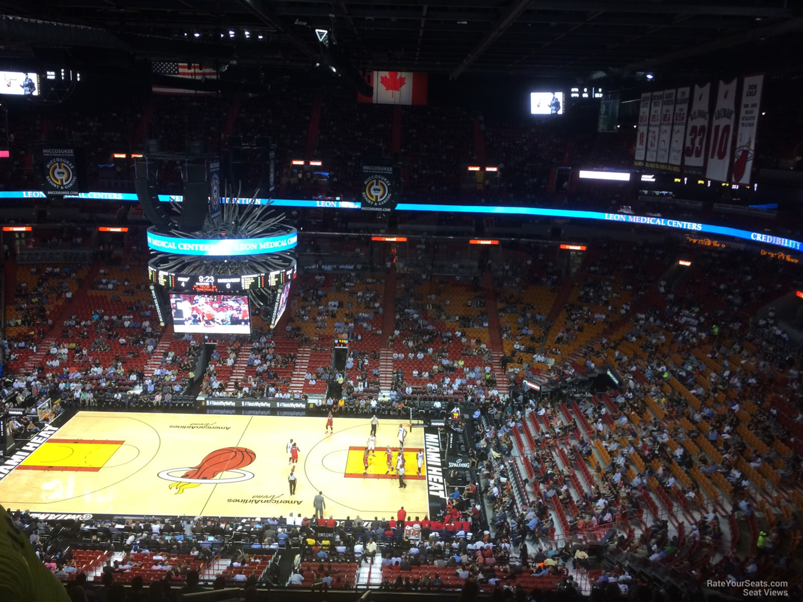 section 308, row 14 seat view  for basketball - kaseya center