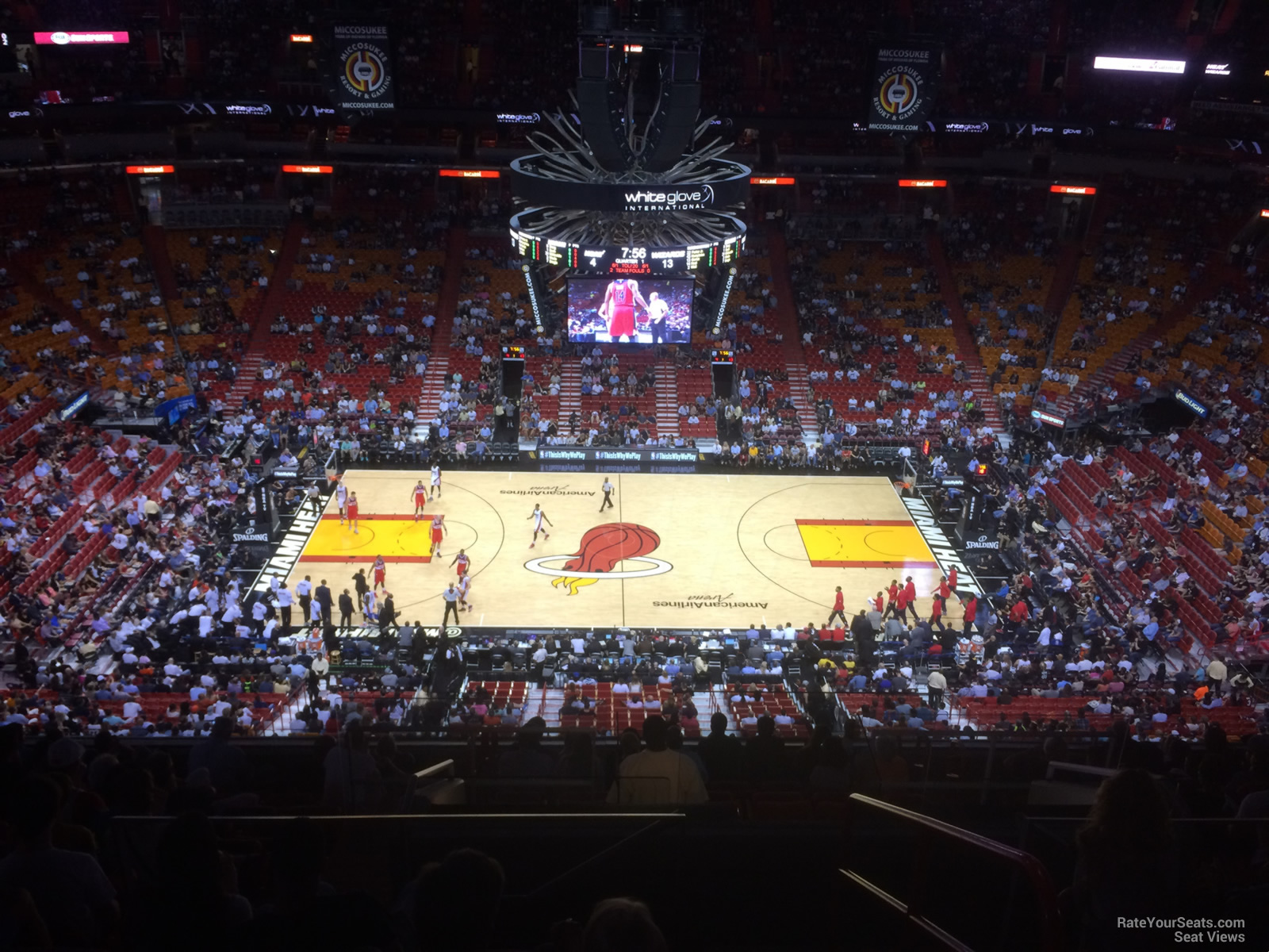 section 309, row 14 seat view  for basketball - kaseya center