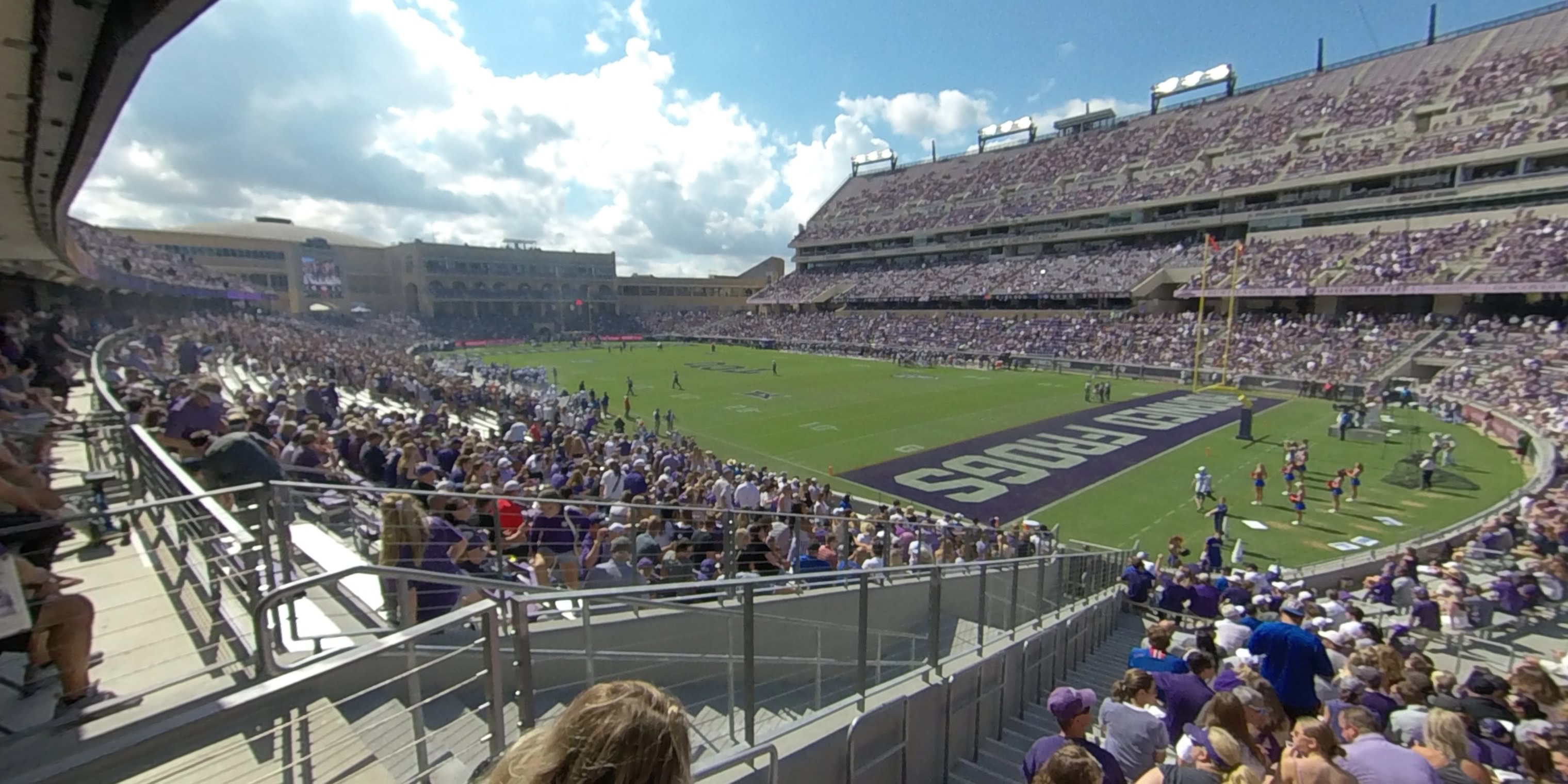 section 119 panoramic seat view  - amon carter stadium