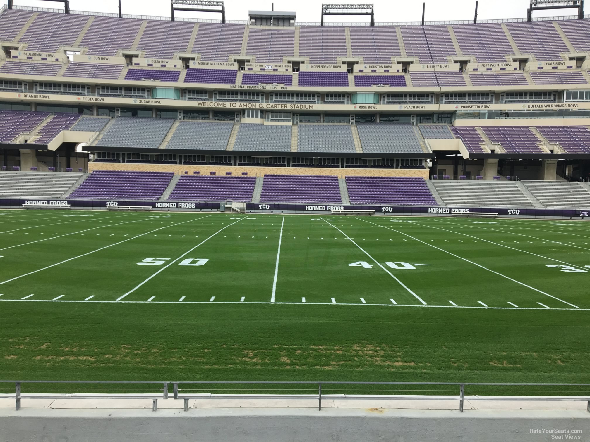 Amon Carter Seating Chart