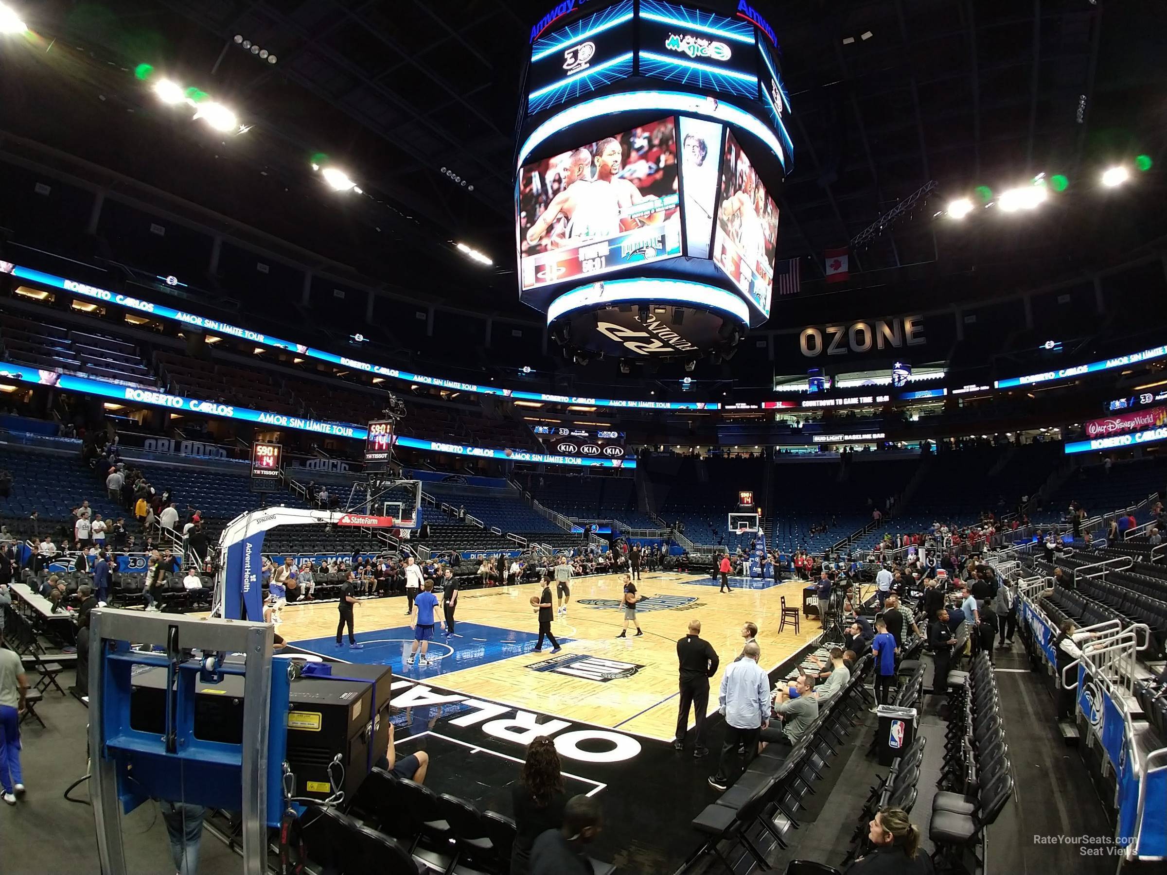 Amway Center Section 108 - Orlando Magic - RateYourSeats.com