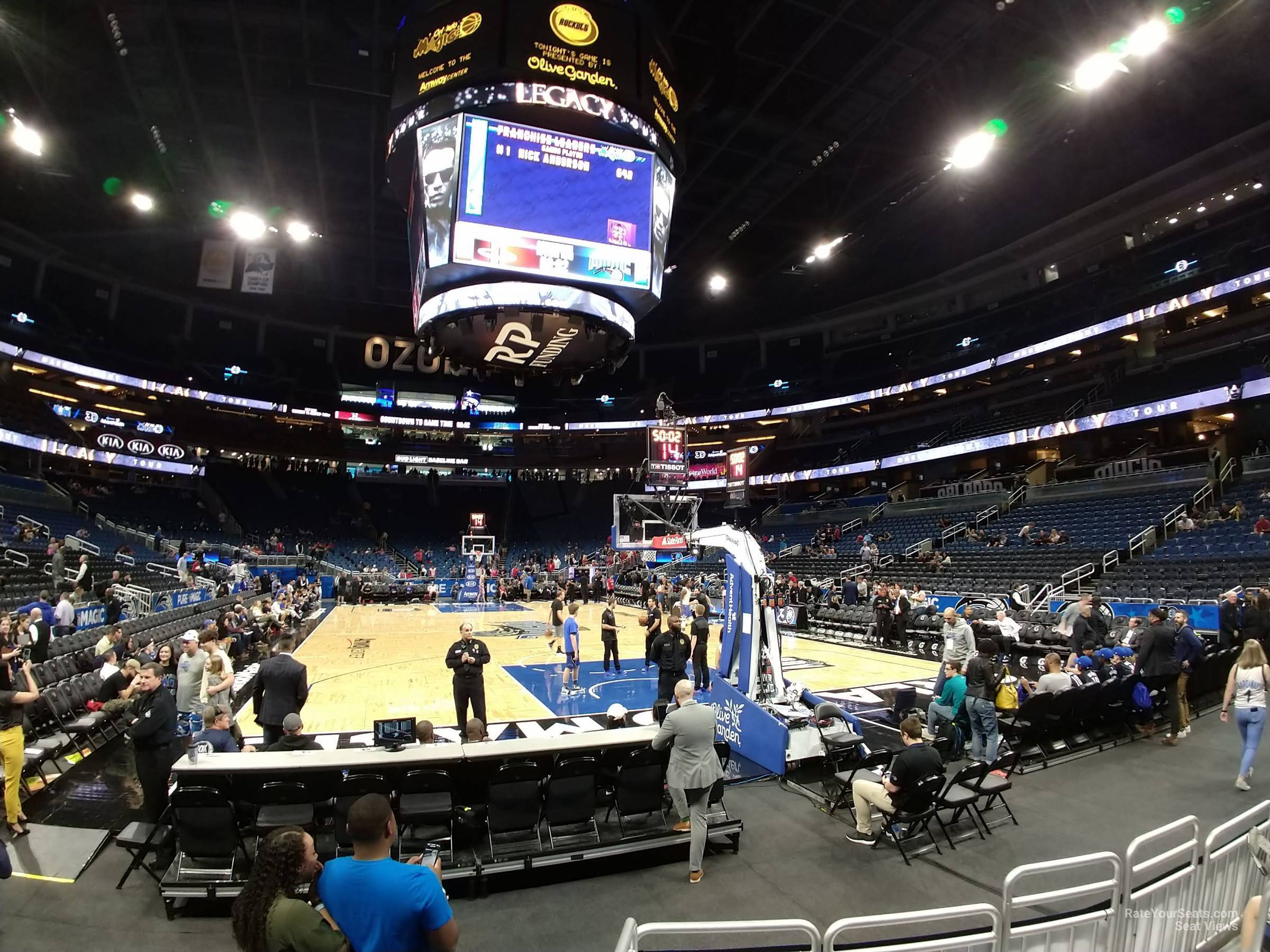 Amway Center Section 111 - Orlando Magic - RateYourSeats.com