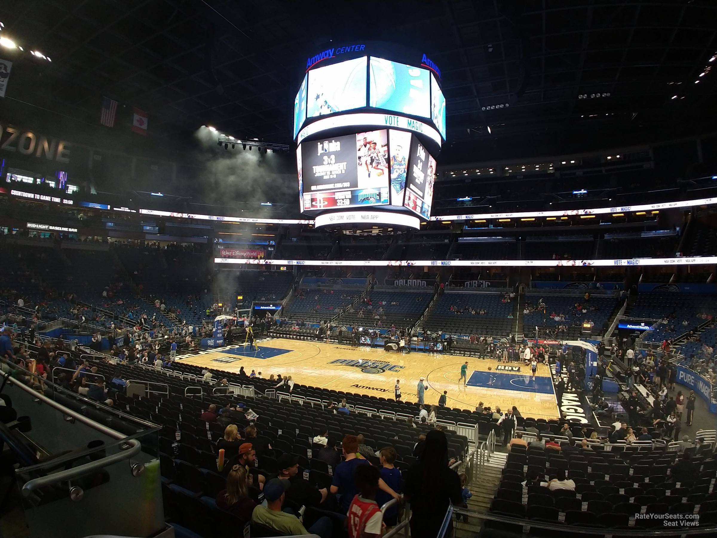 Amway Center Section 113 - Orlando Magic - Rateyourseats.com