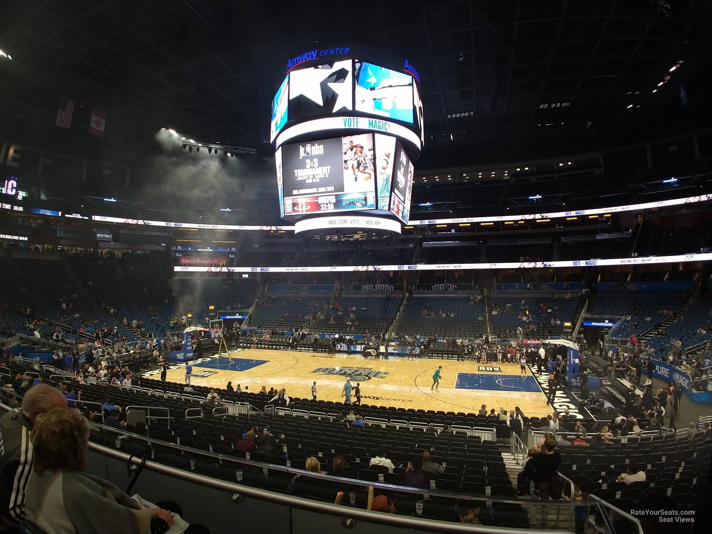 Amway Center Section 114 - Orlando Magic - RateYourSeats.com