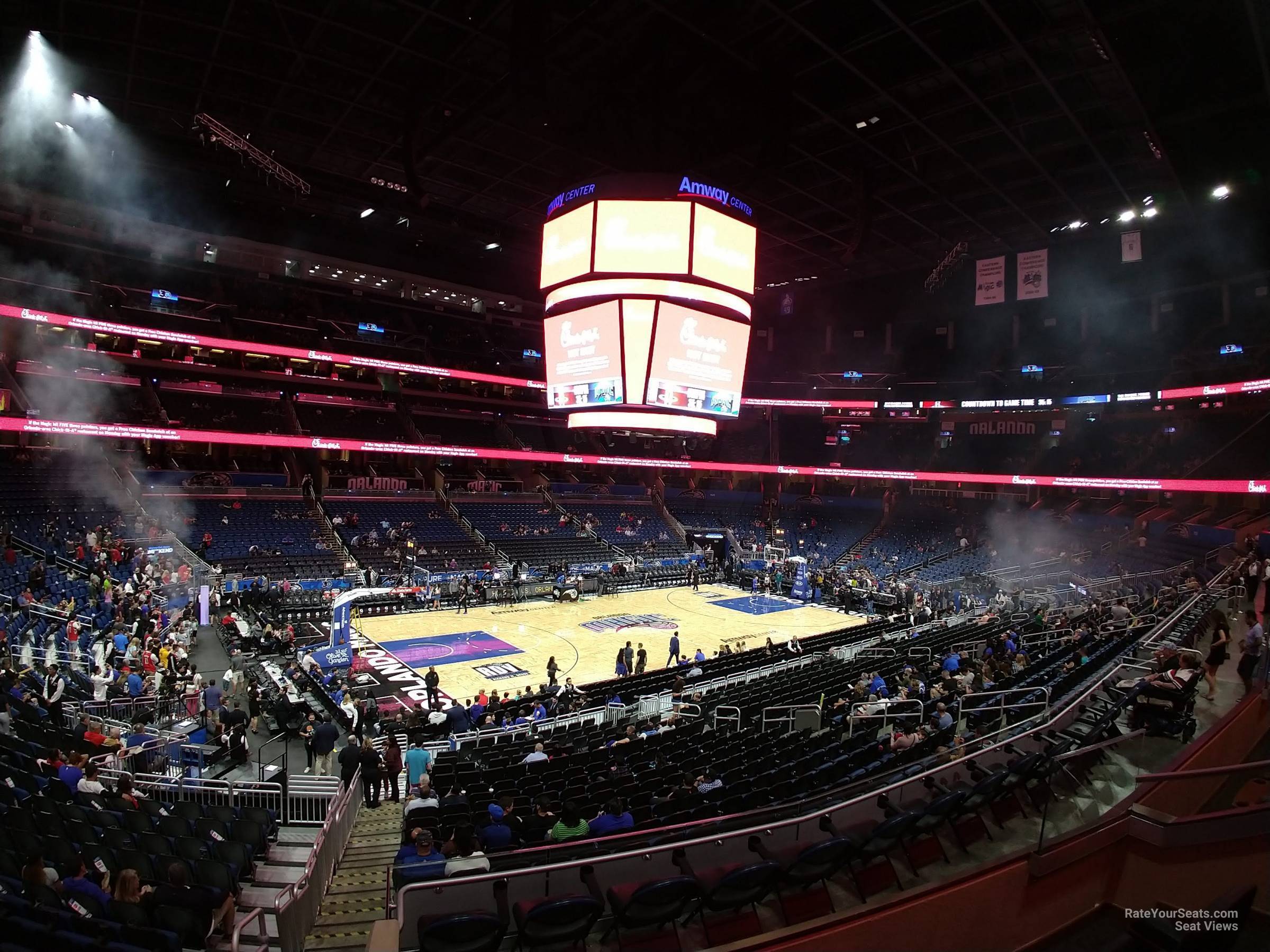 Amway Center Section 116 - Orlando Magic - RateYourSeats.com