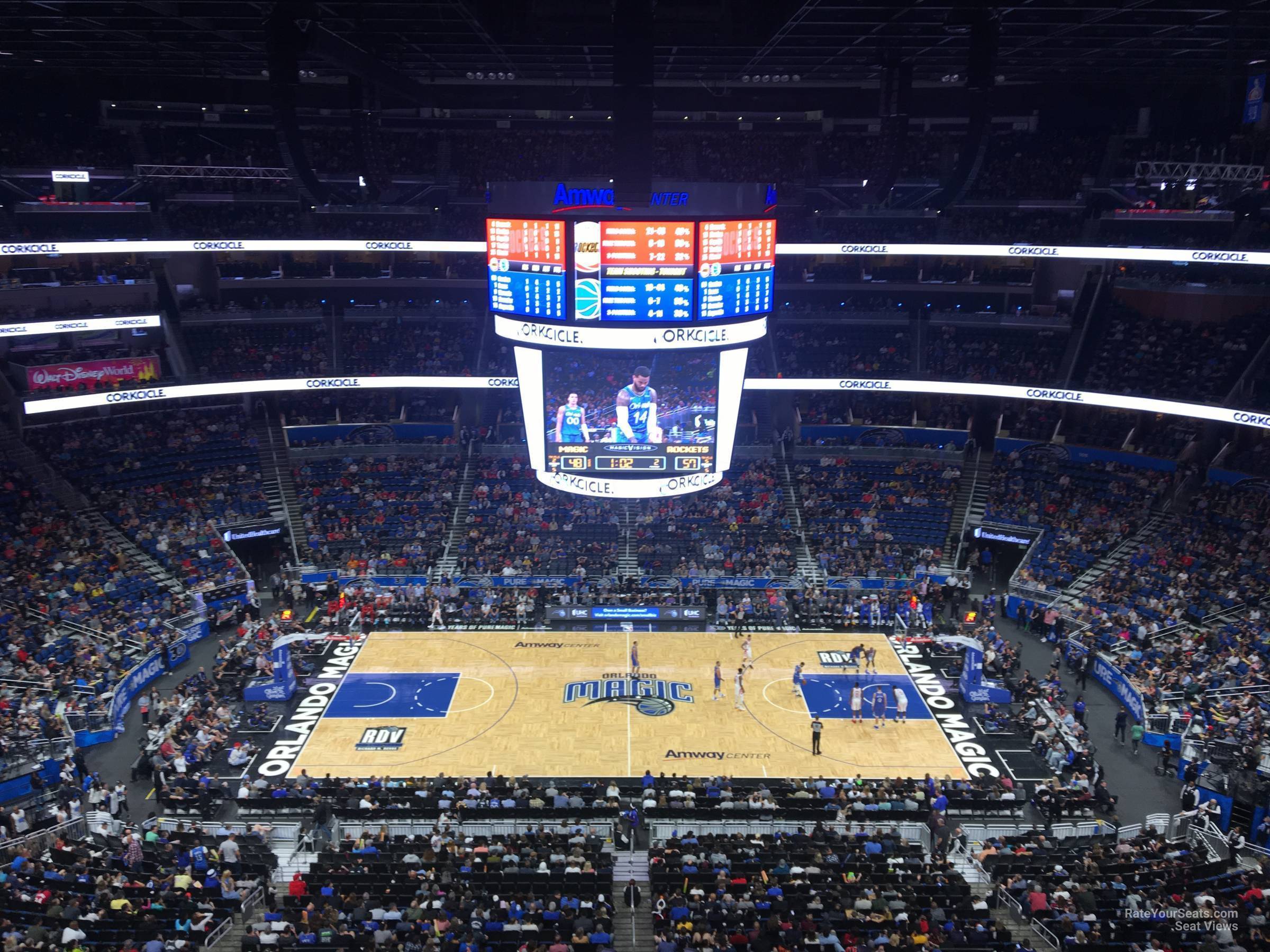 Amway Center Section 225 - Orlando Magic - RateYourSeats.com