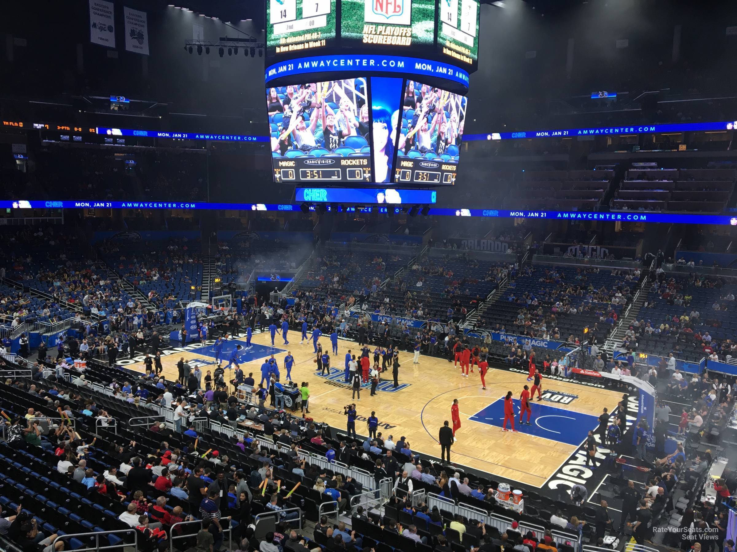 Amway Center Section CA - Orlando Magic - RateYourSeats.com