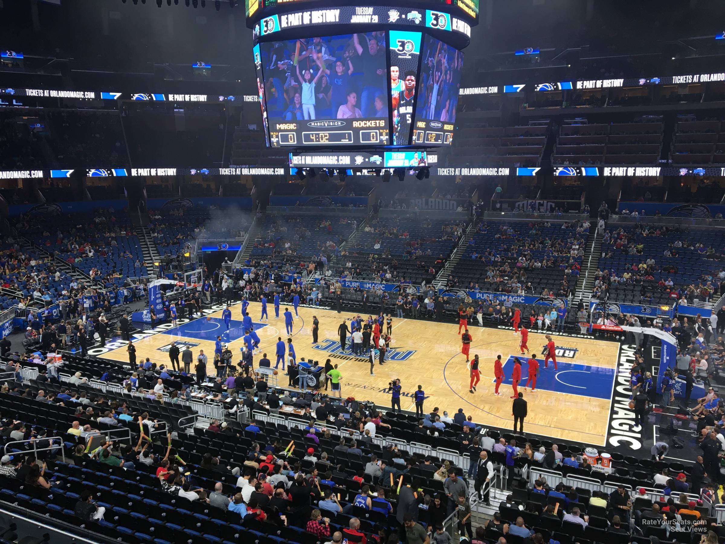 Amway Center Club Seats View | Cabinets Matttroy