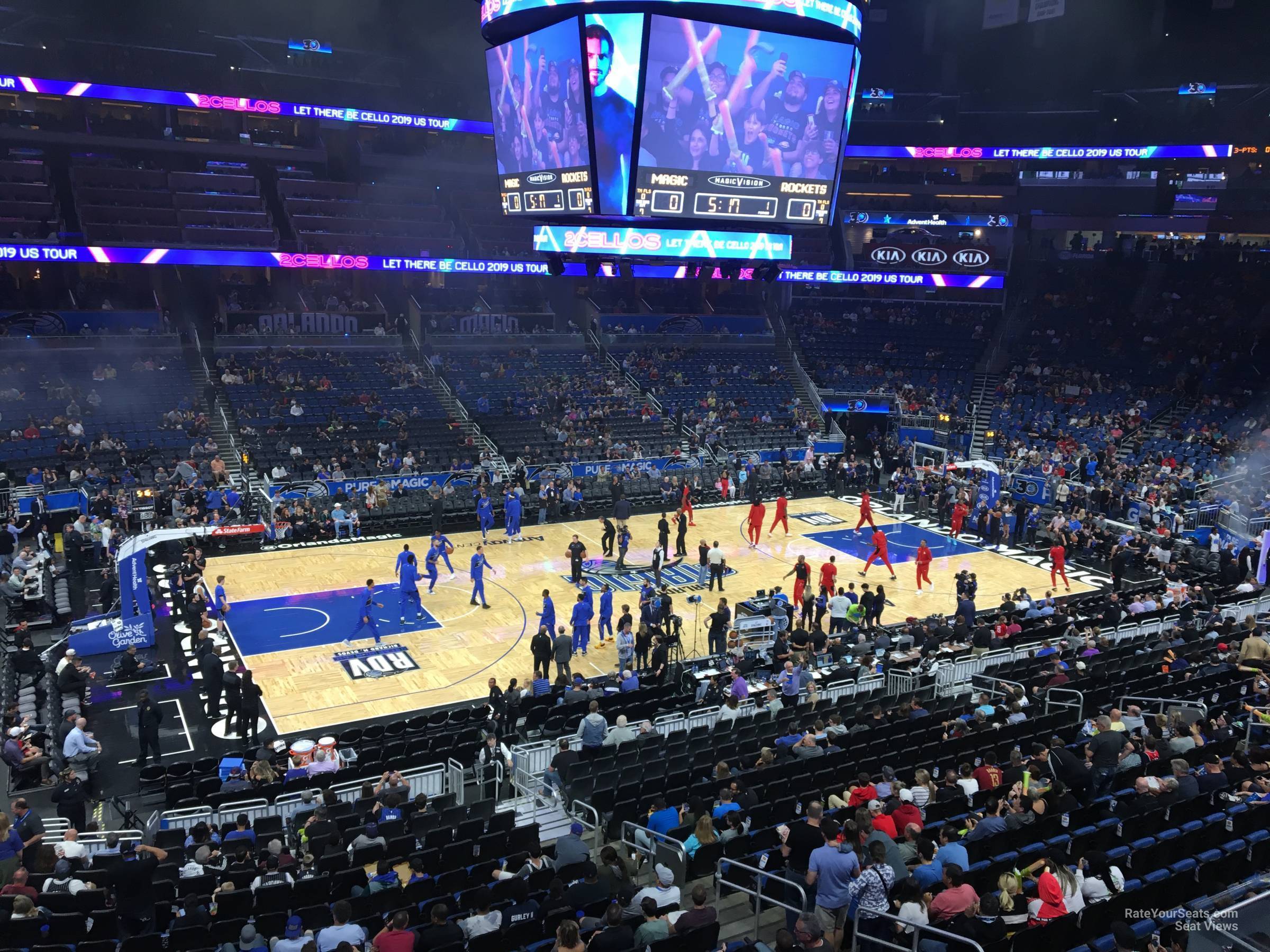 Amway Center Section CE - Orlando Magic - RateYourSeats.com