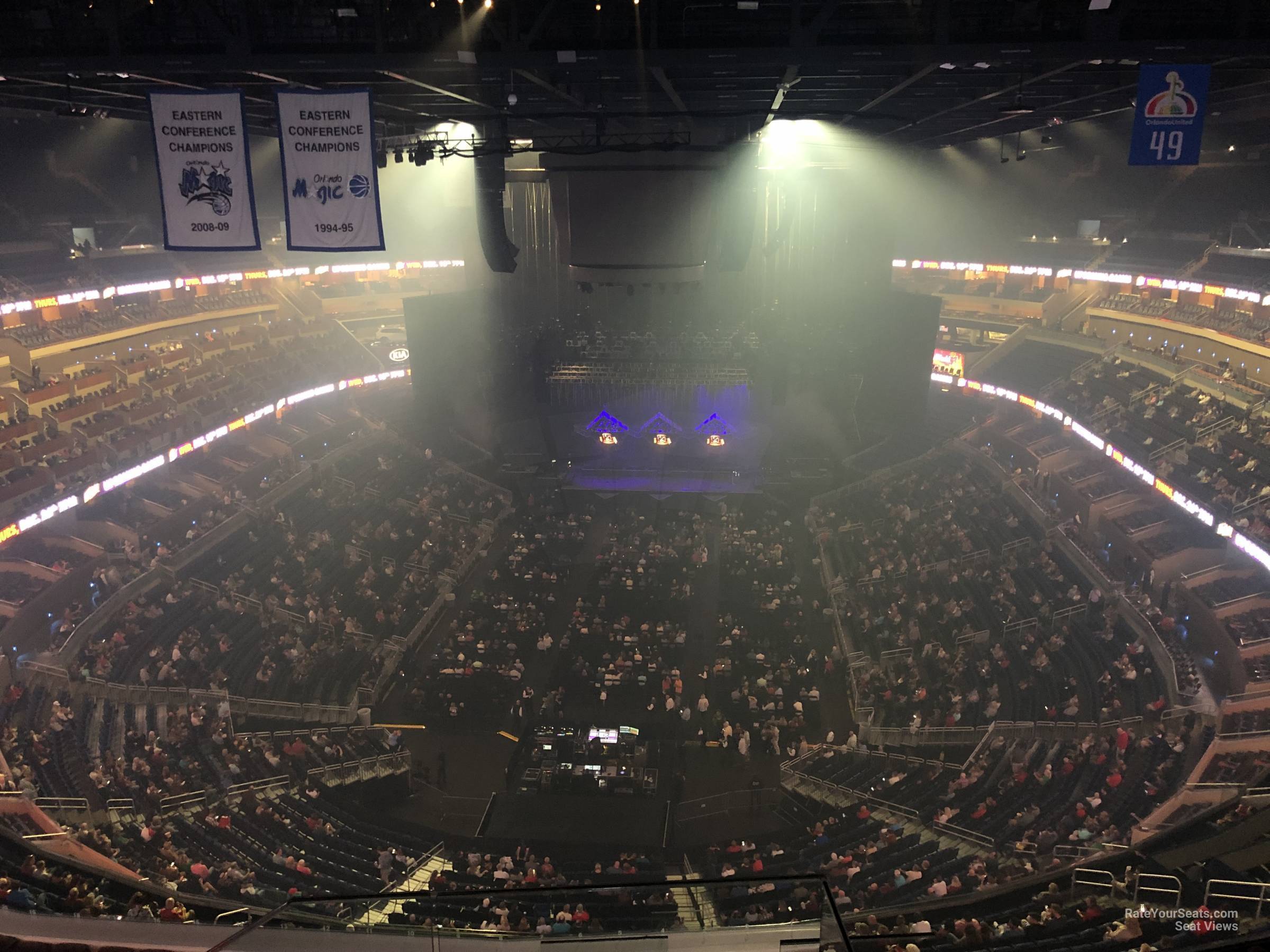 Amway Center Section 216 Concert Seating - RateYourSeats.com