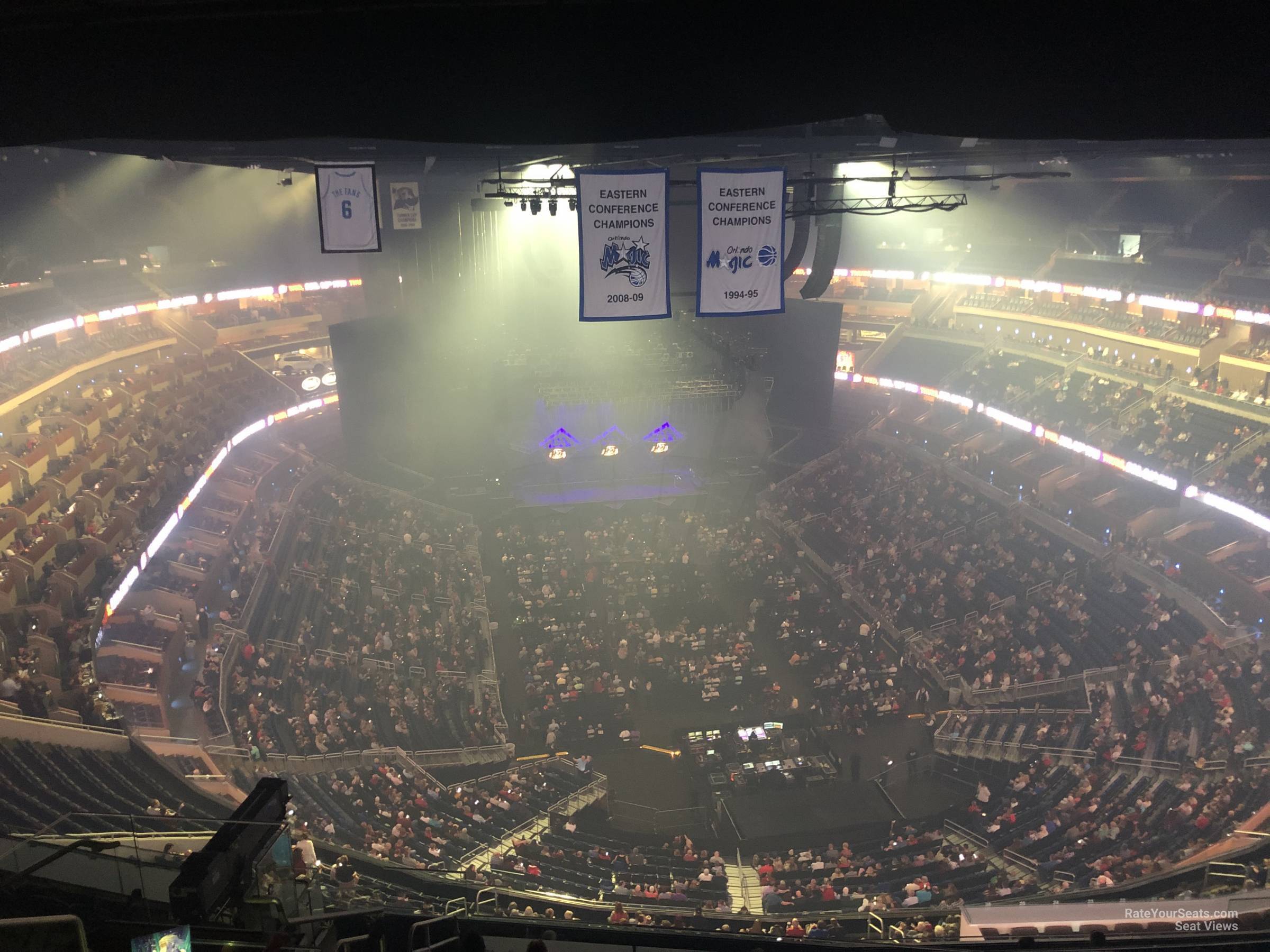 Amway Center Section 218 Concert Seating - RateYourSeats.com