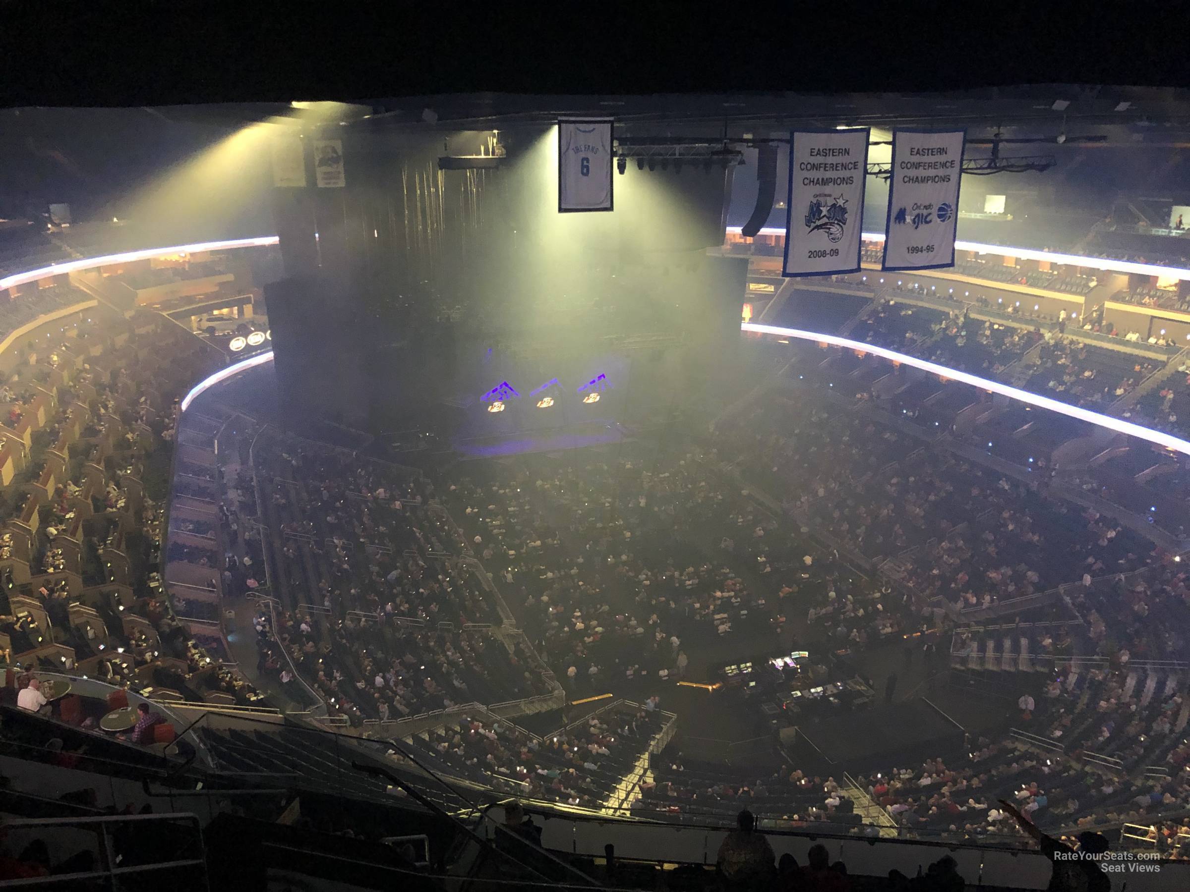 Amway Center Section 219 Concert Seating - RateYourSeats.com