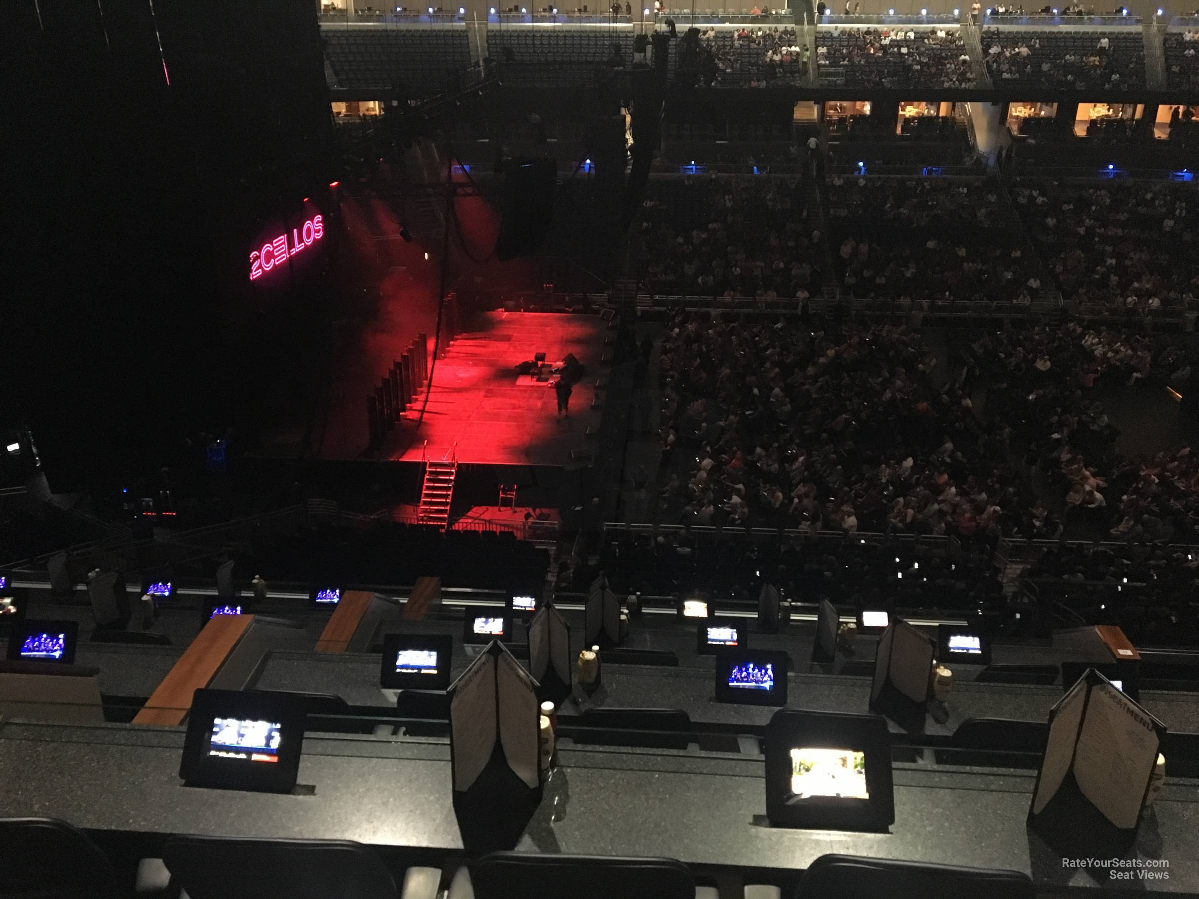 section i, row 5 seat view  for concert - kia center