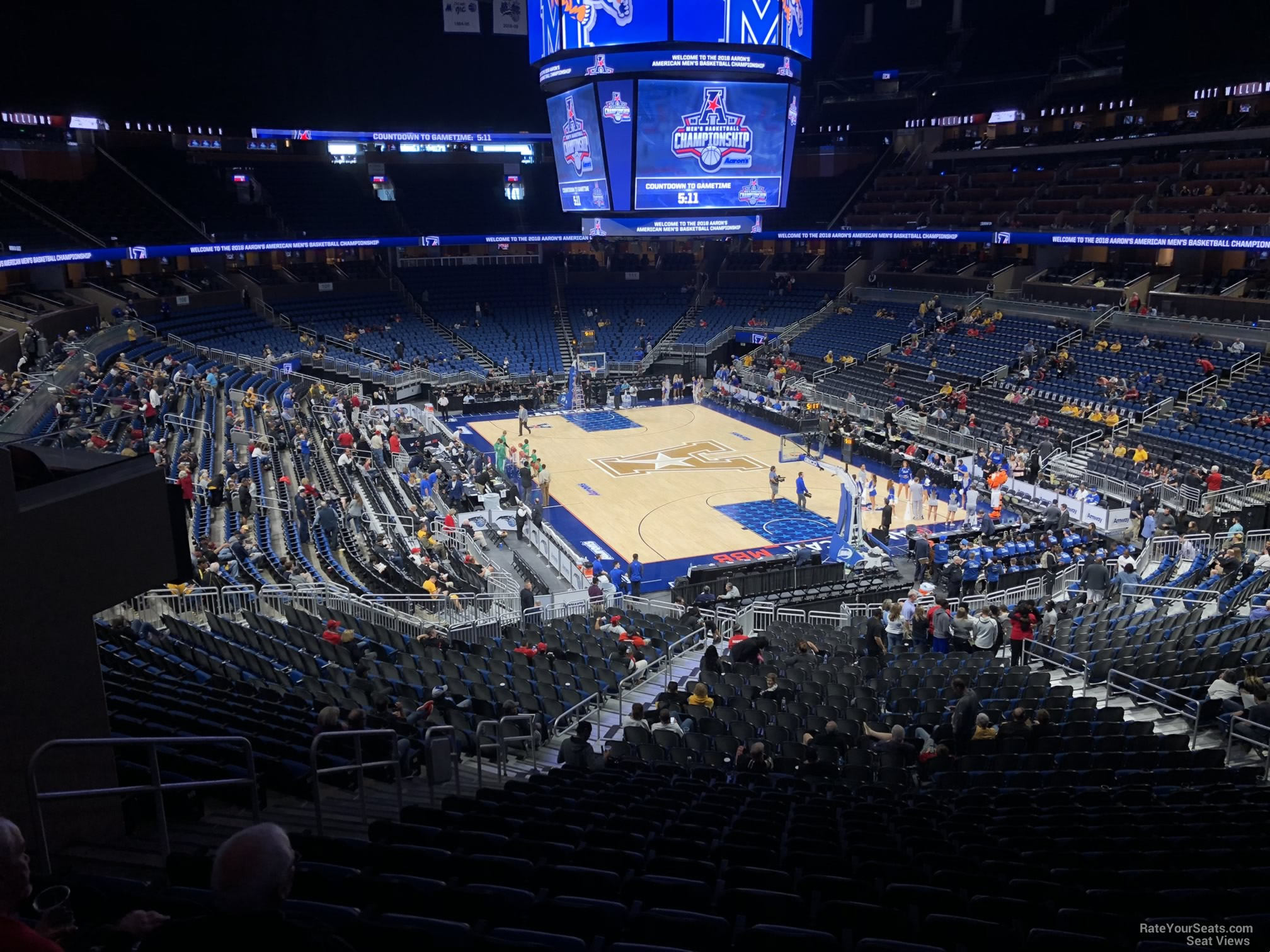 Section 102 at Amway Center - RateYourSeats.com