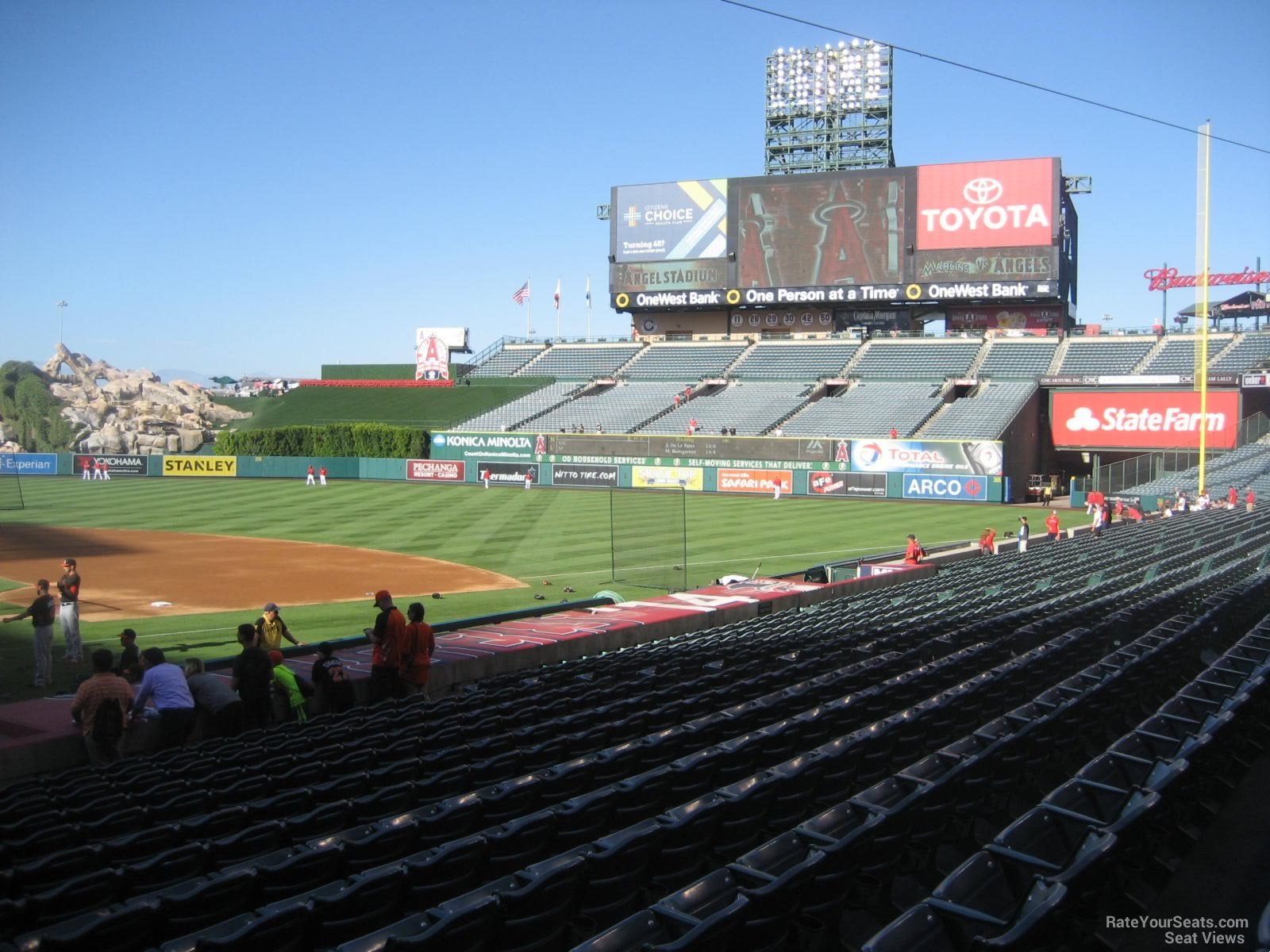 Section 123 at Angel Stadium - RateYourSeats.com