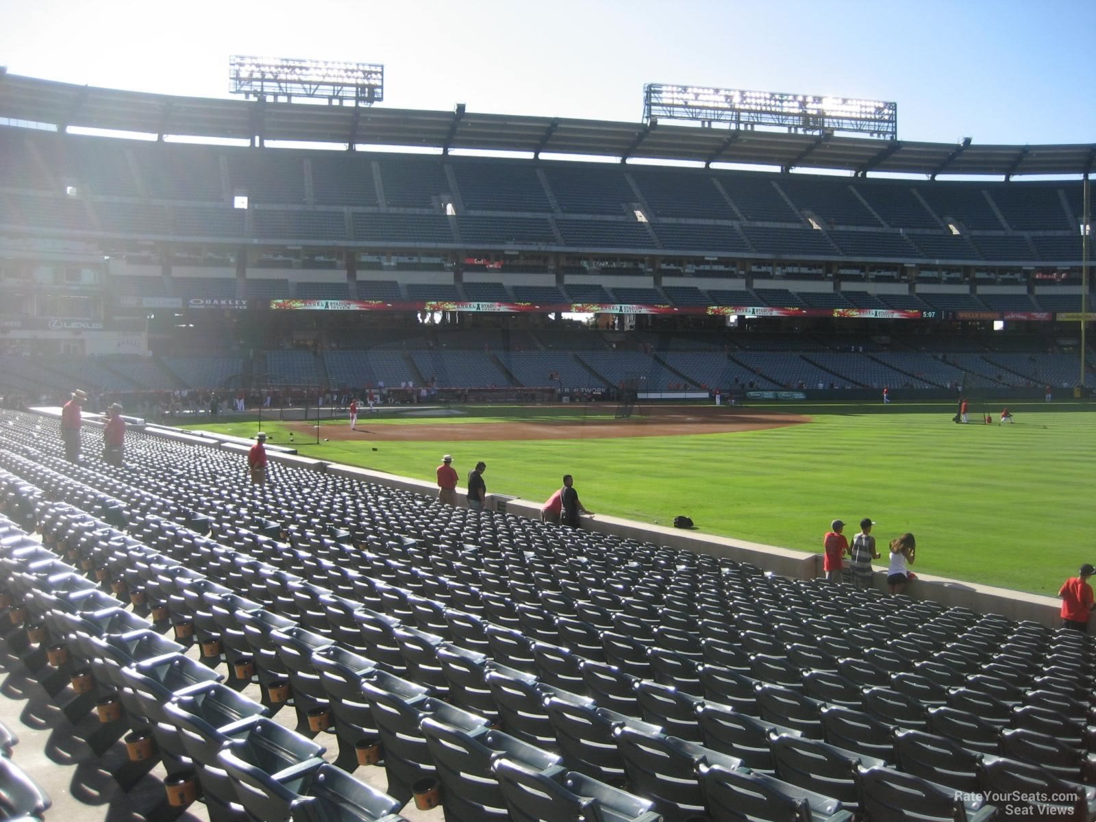 Angel Stadium Section 132 - RateYourSeats.com