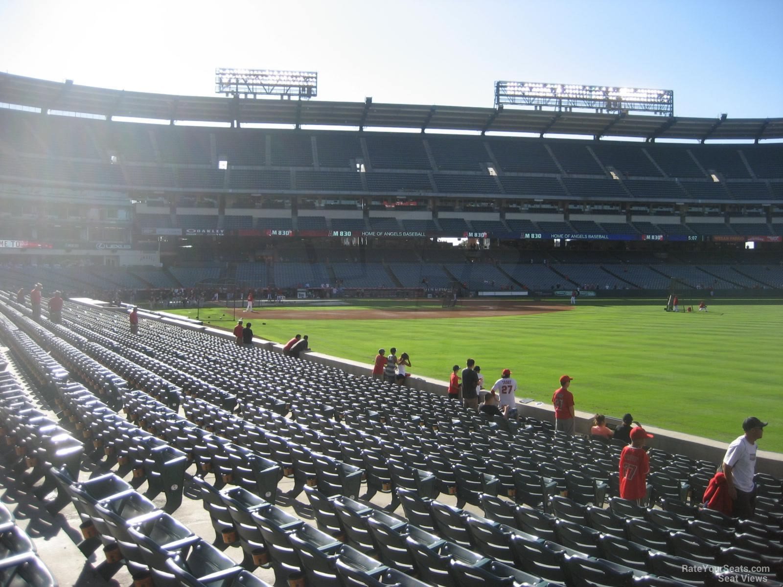 Angel Stadium Section 133 - RateYourSeats.com