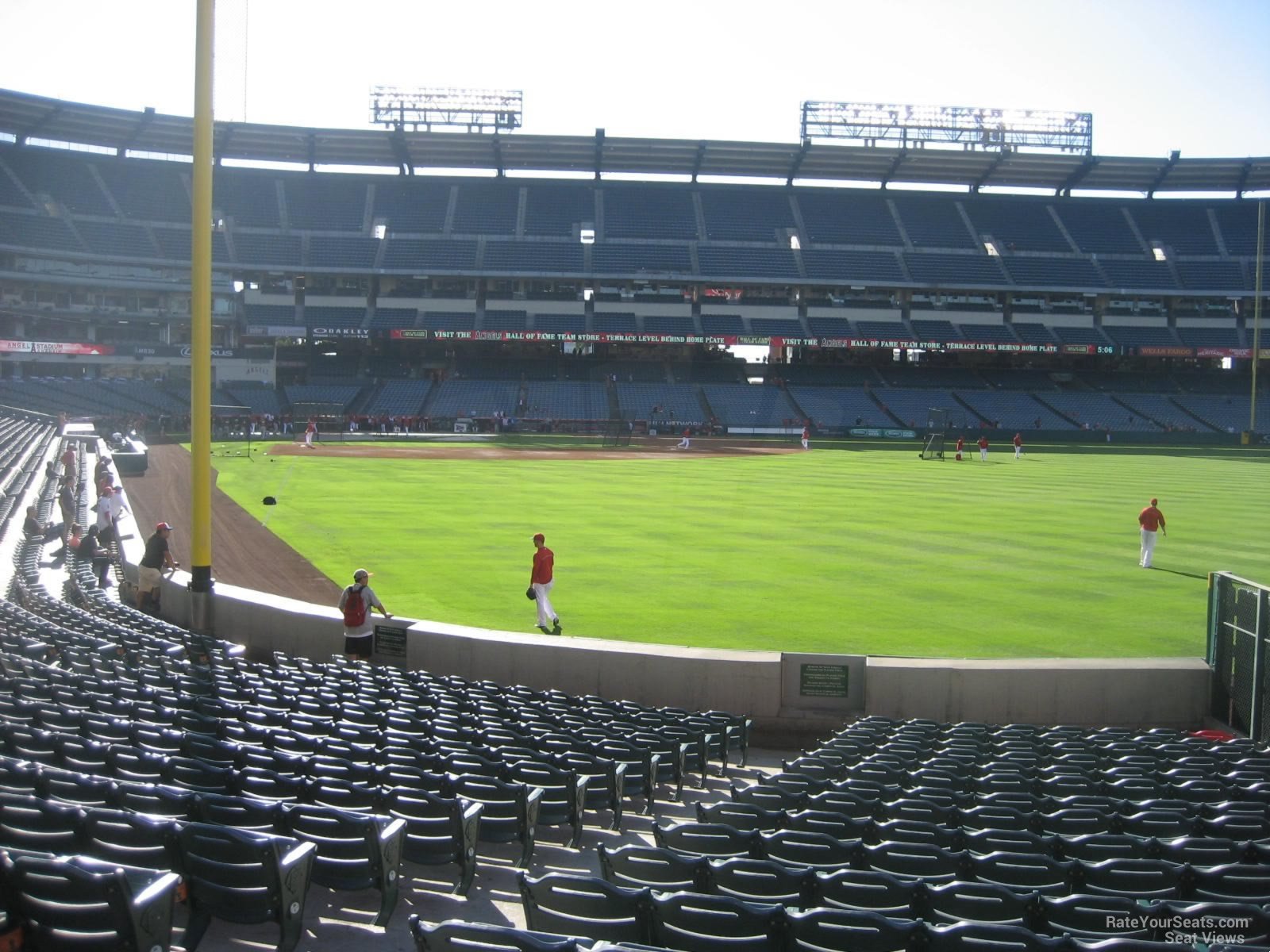 Angel Stadium Section 135 - RateYourSeats.com