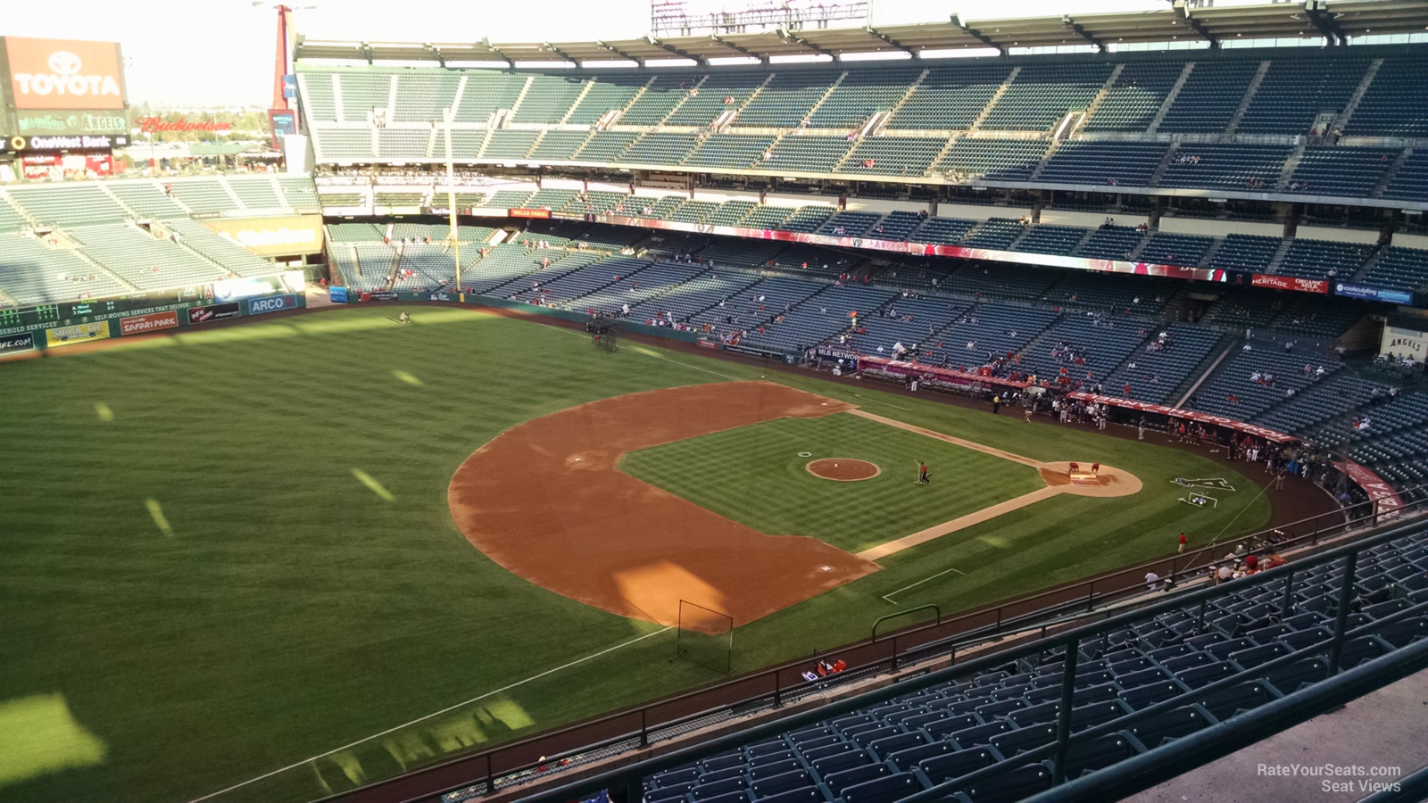 Angels Stadium baseball card (Anaheim California) 2010 Upper Deck #554 at  's Sports Collectibles Store