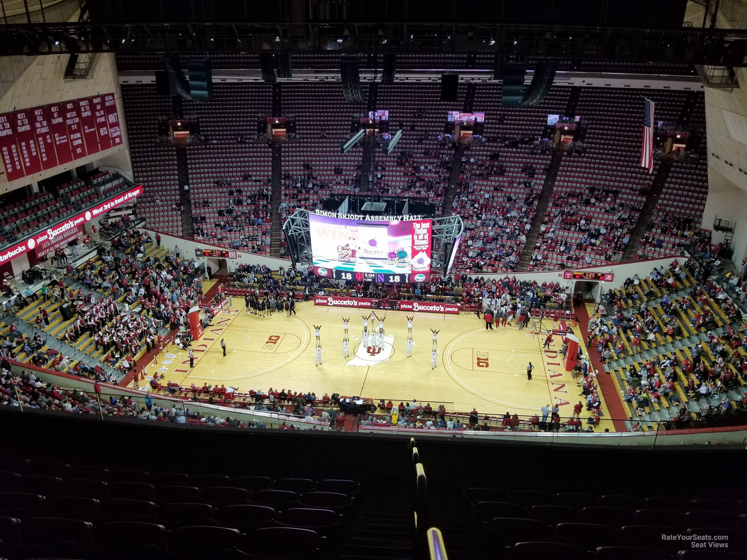 section jj, row 9 seat view  - assembly hall