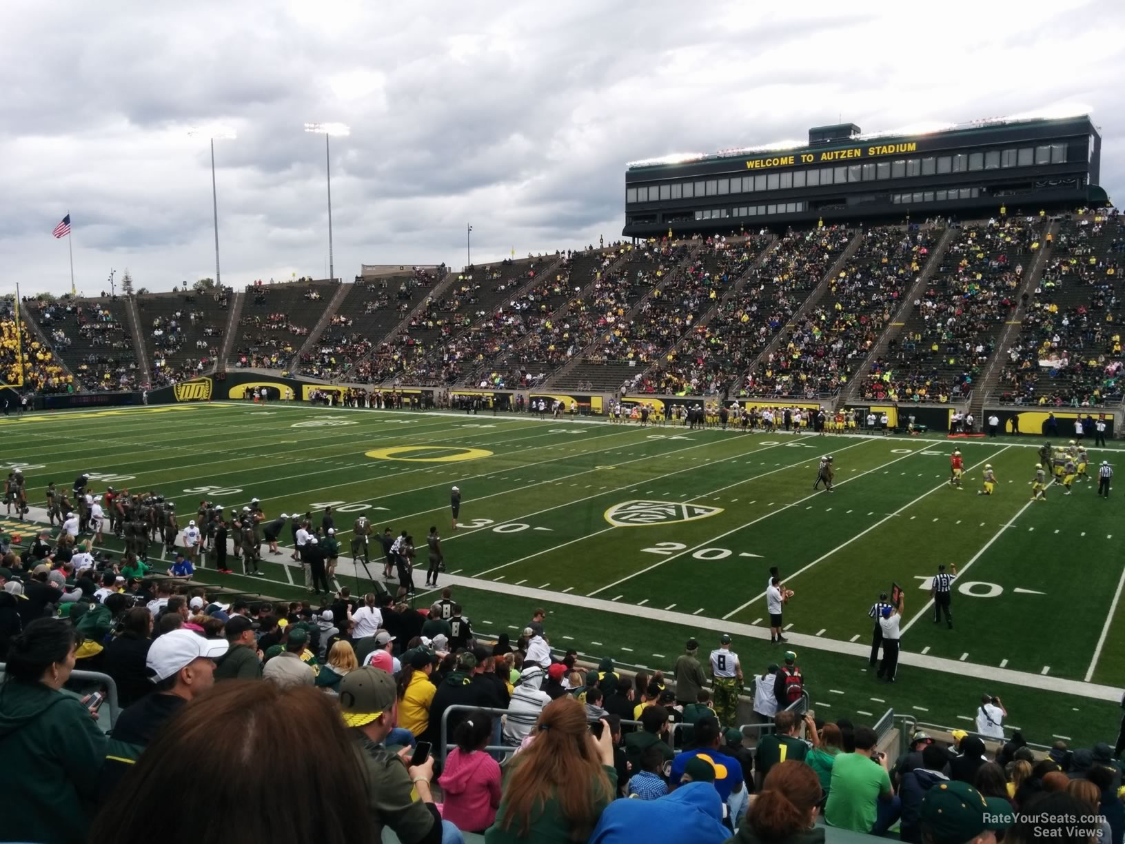 Autzen Stadium Section 24 - RateYourSeats.com