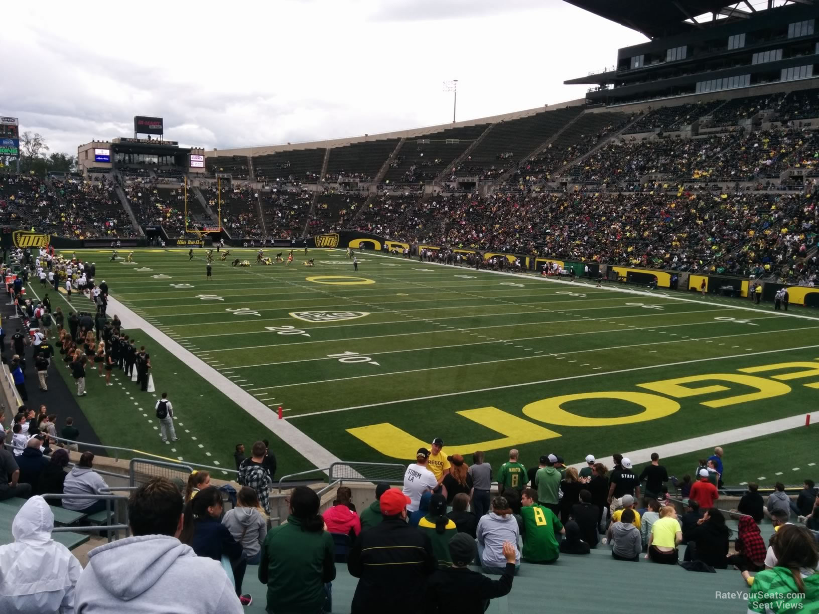 Autzen Stadium Seating Map