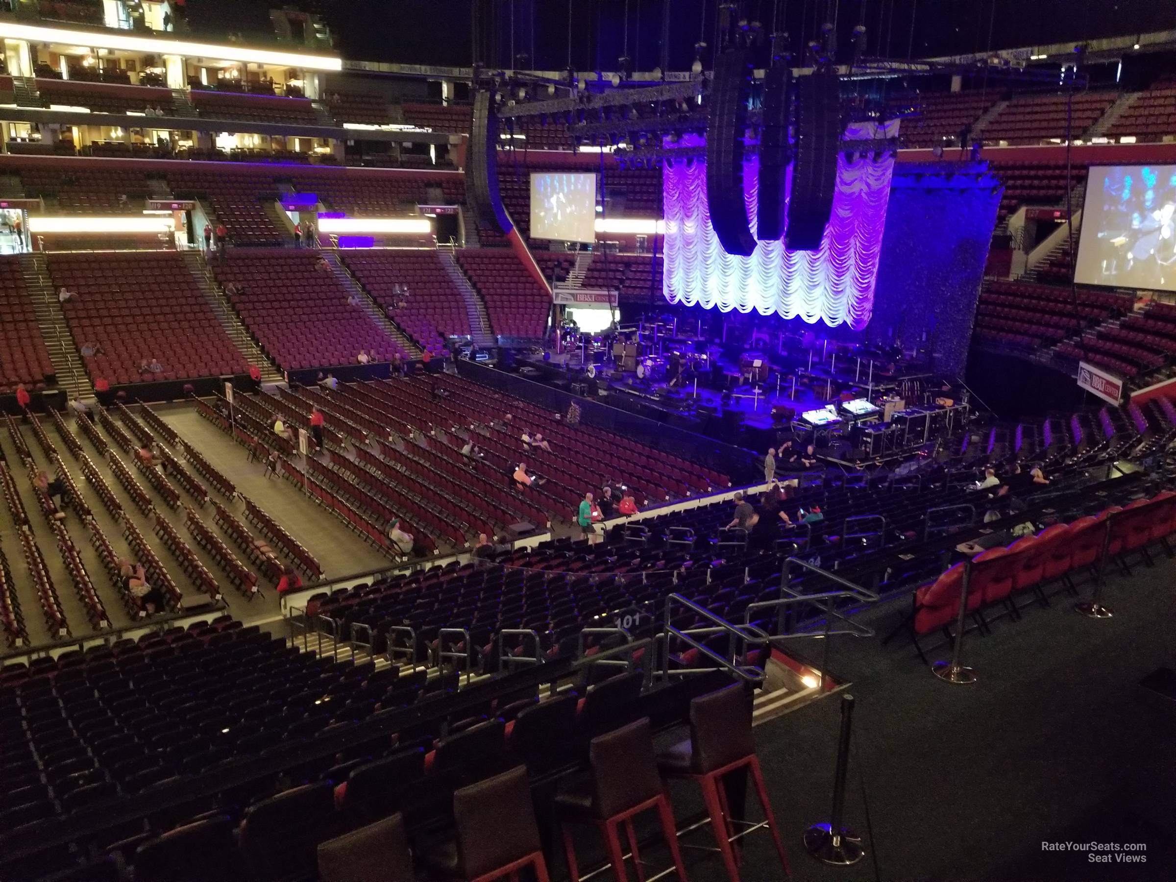 Section 101 at BB&T Center for Concerts