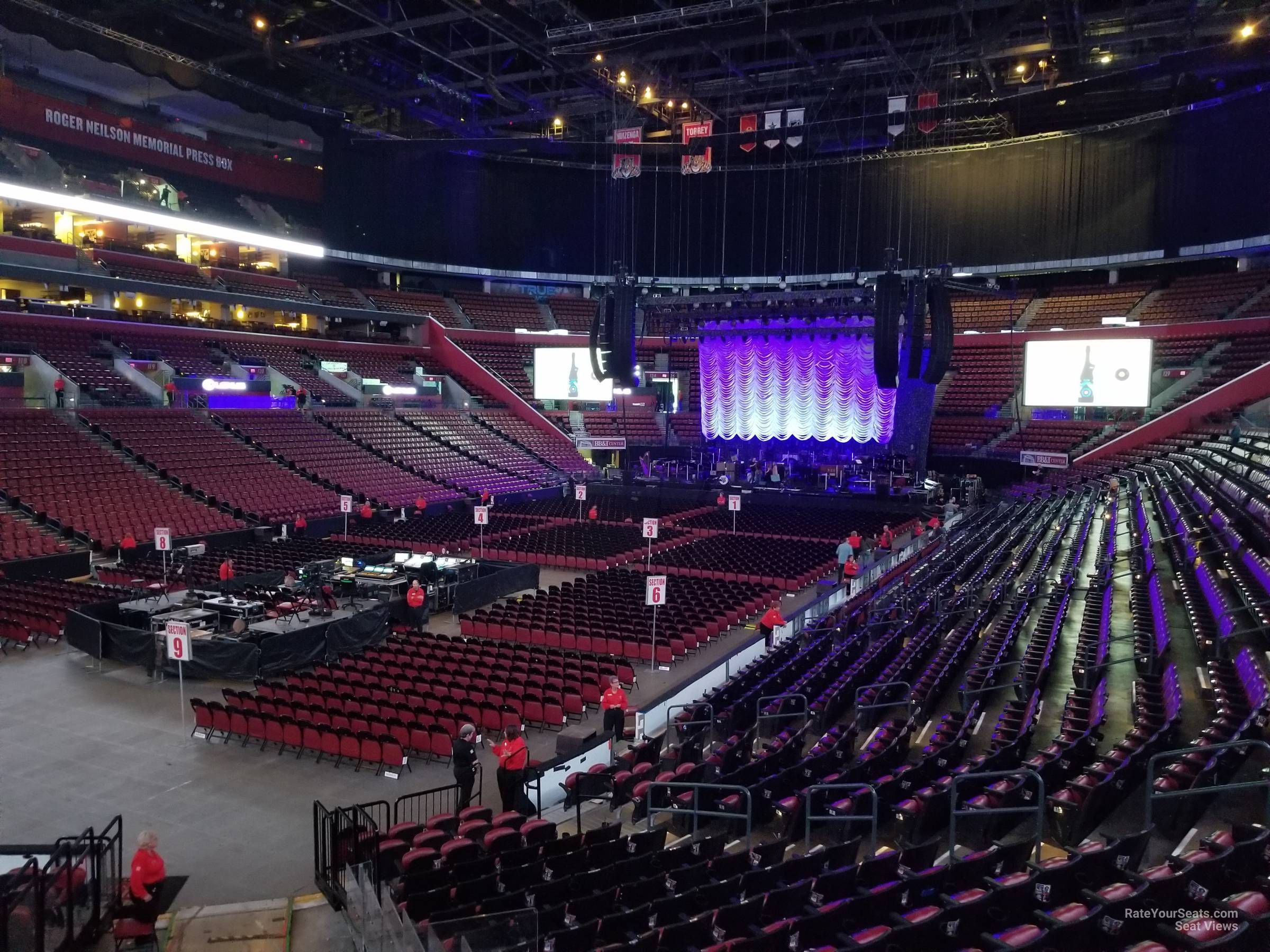 BB&T Center Section 107 Concert Seating - RateYourSeats.com