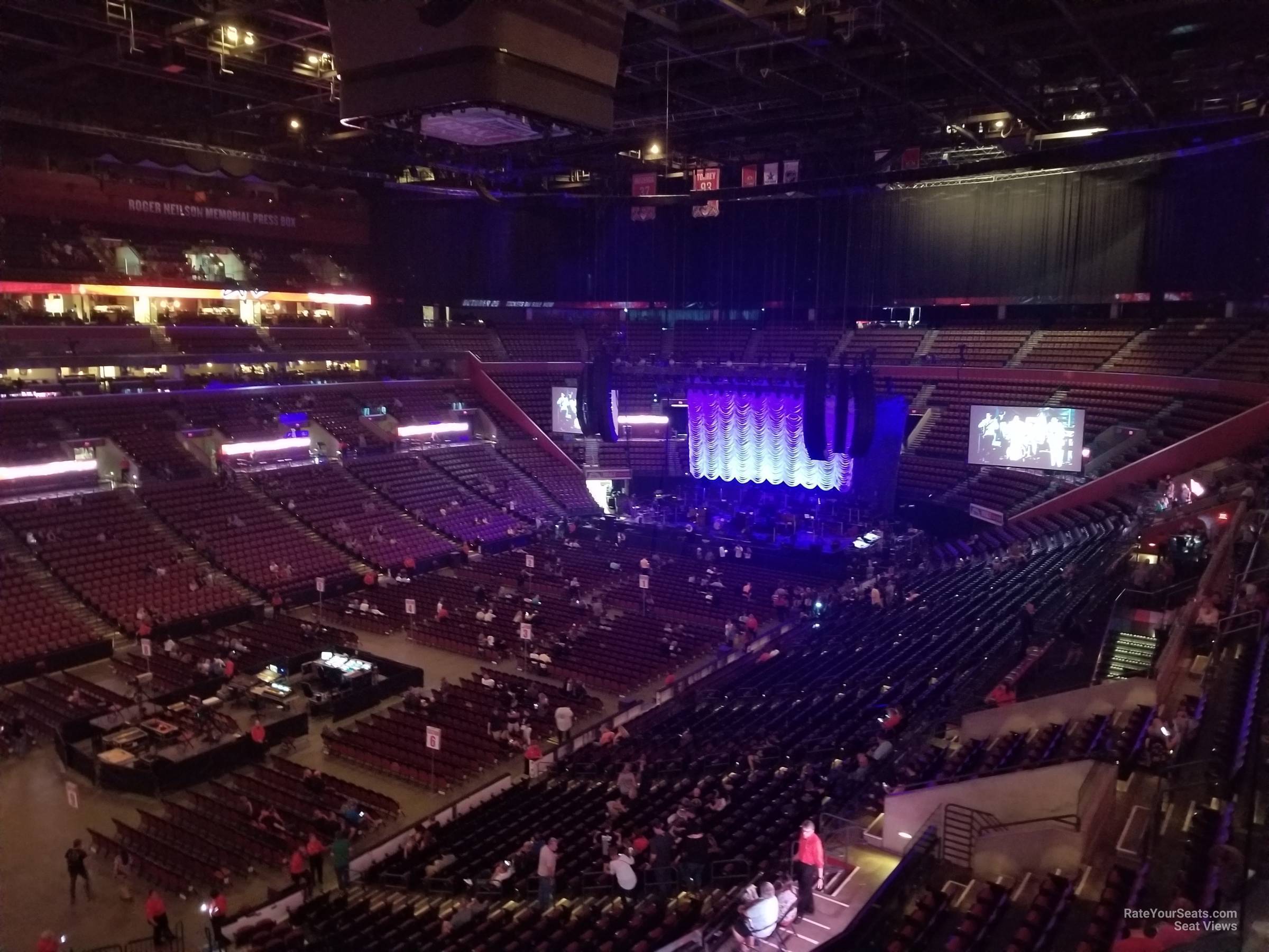 club c5, row 3 seat view  for concert - amerant bank arena