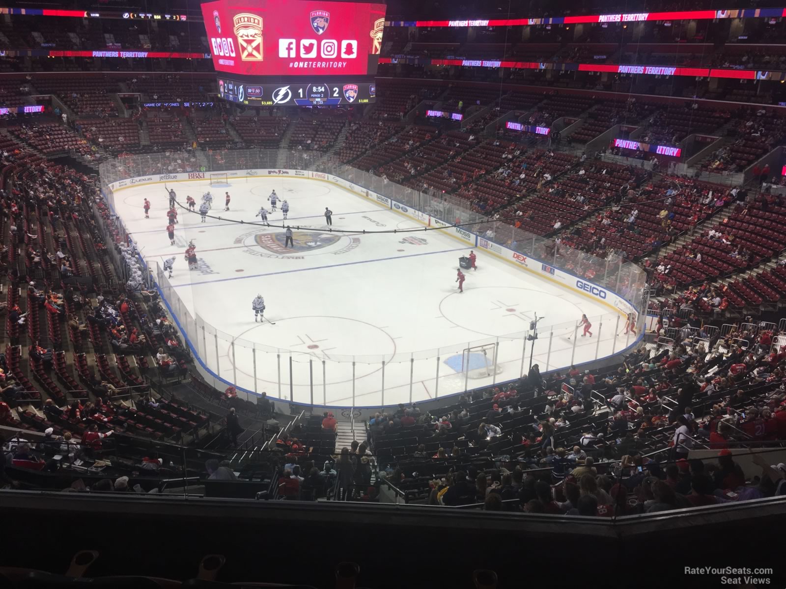 Florida Panthers Seating Chart With Rows