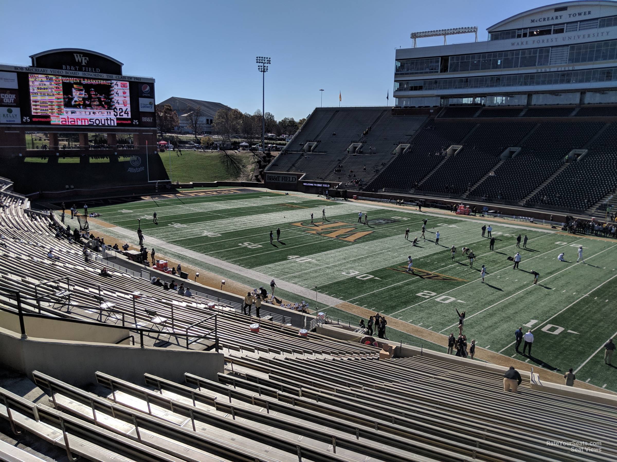 BB&T Field Section 19 - RateYourSeats.com