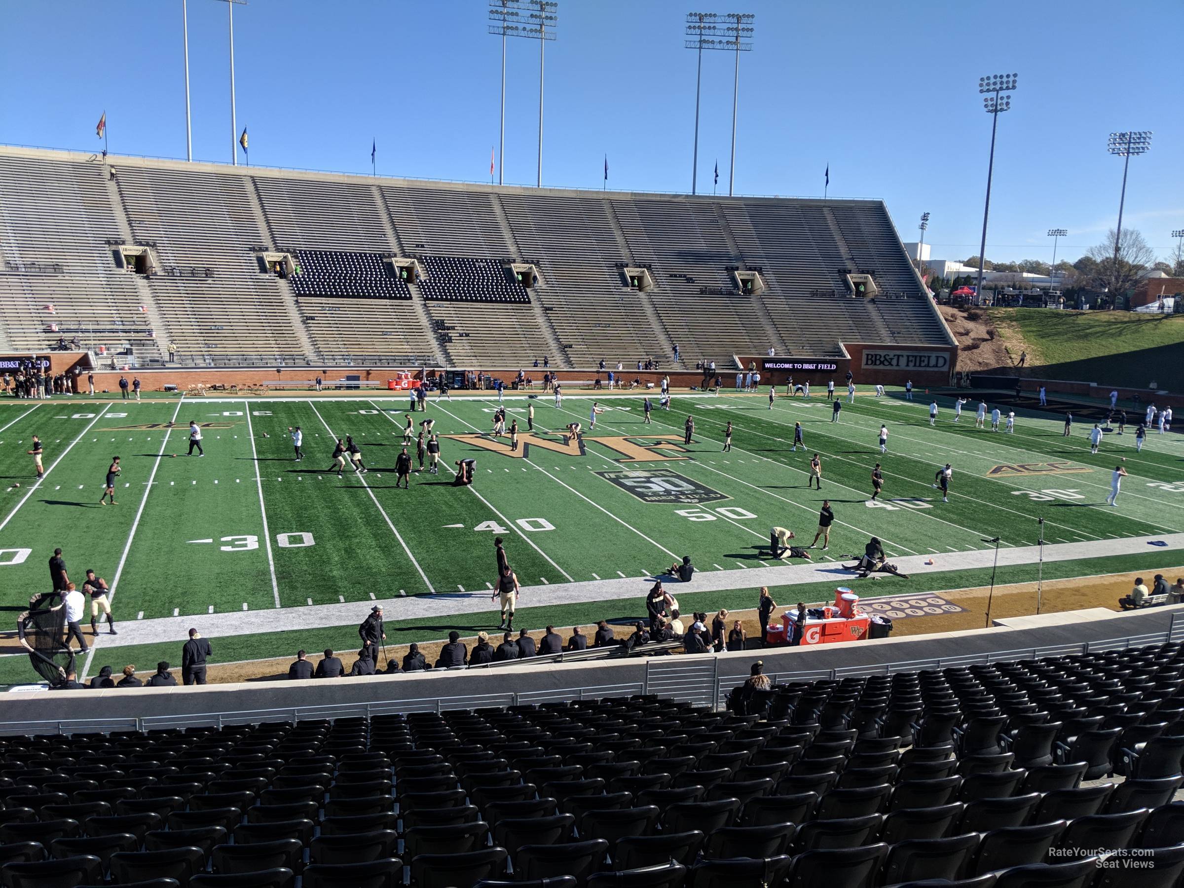 BB&T Field Seating Views - RateYourSeats.com