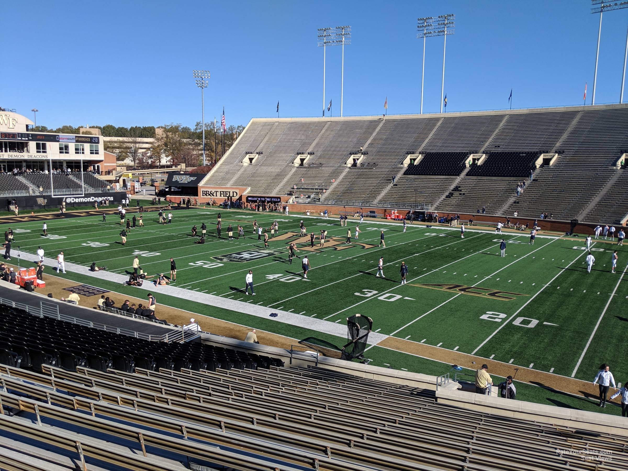 BB&T Field Seating Views - RateYourSeats.com