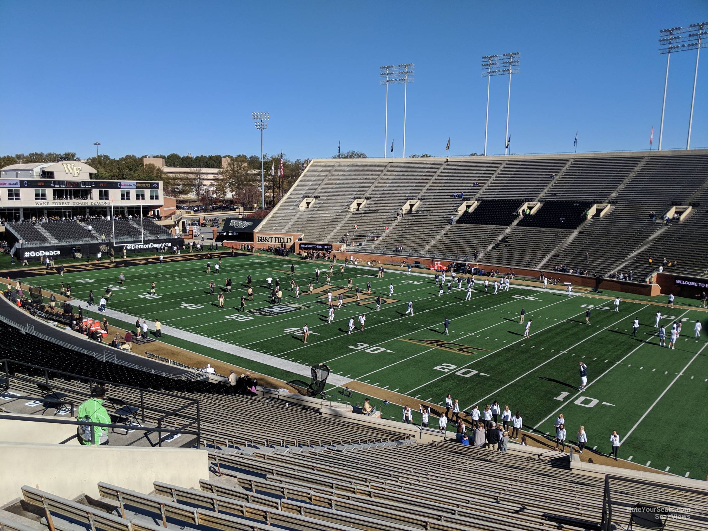 BB&T Field Seating Views - RateYourSeats.com