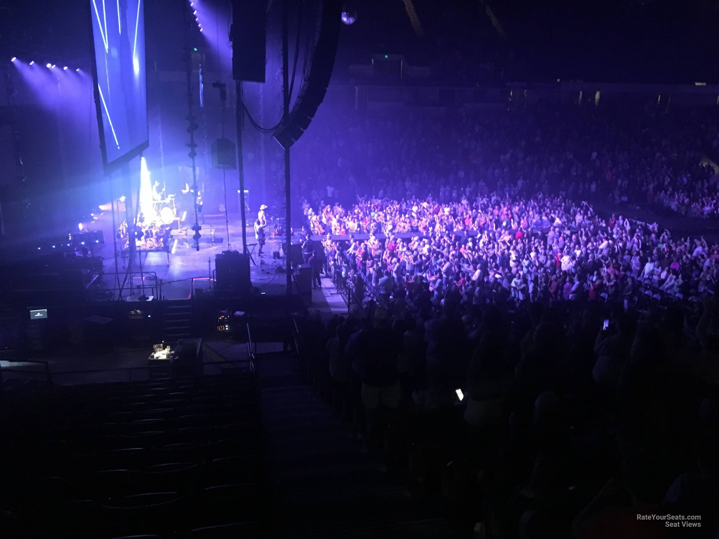 section 132, row w seat view  for concert - legacy arena at the bjcc