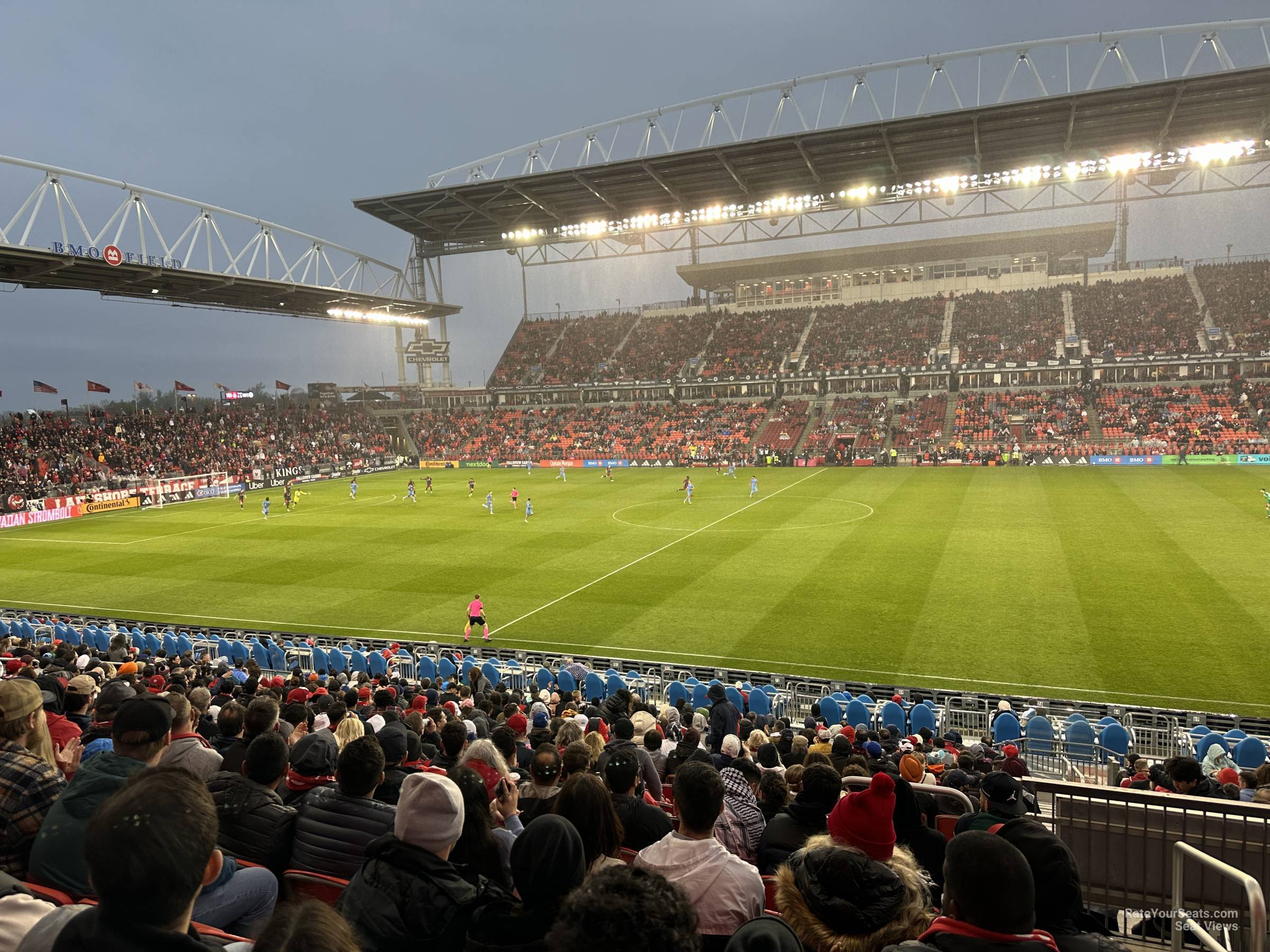 bmo field section 107