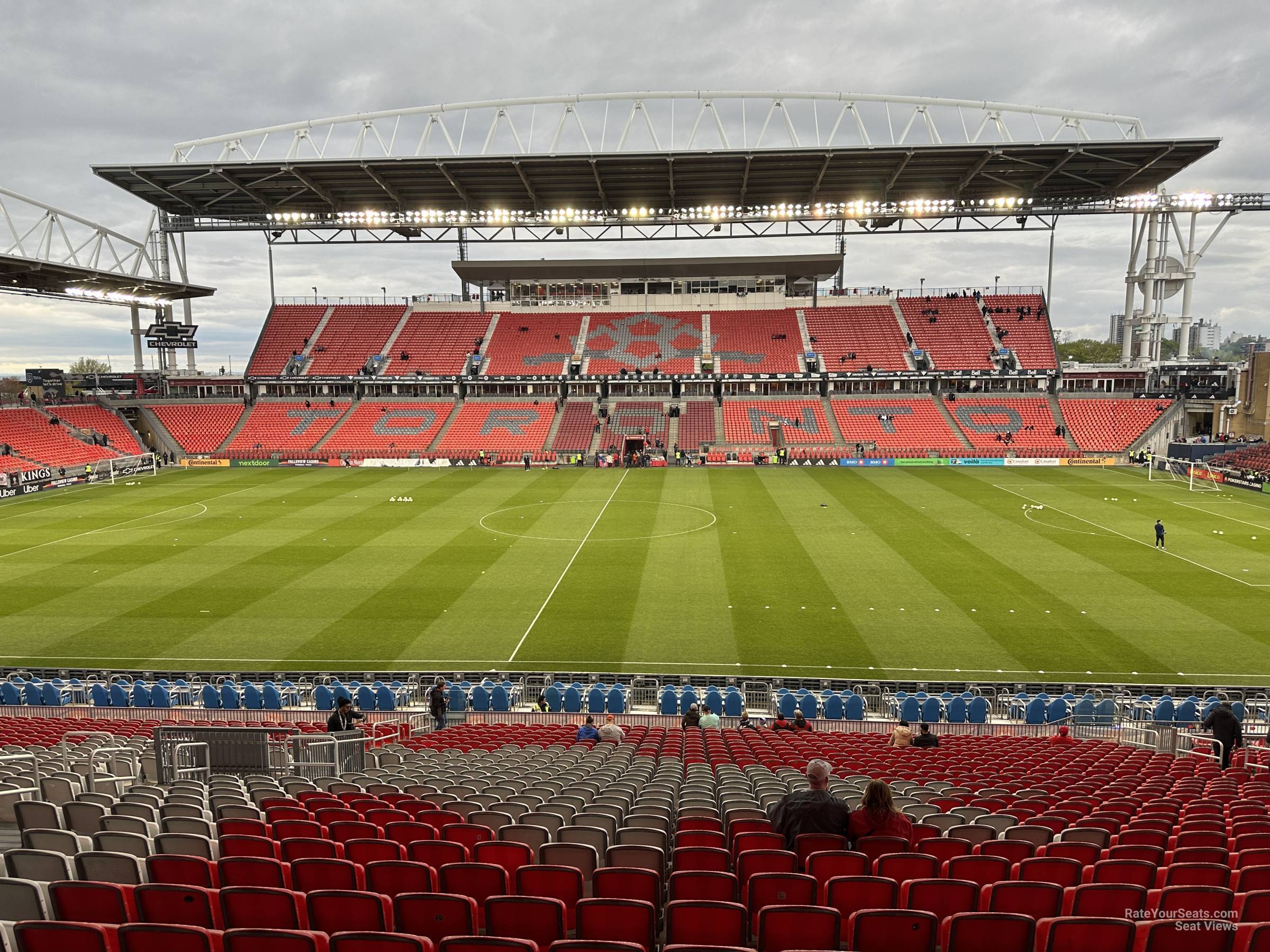 bmo field section 107