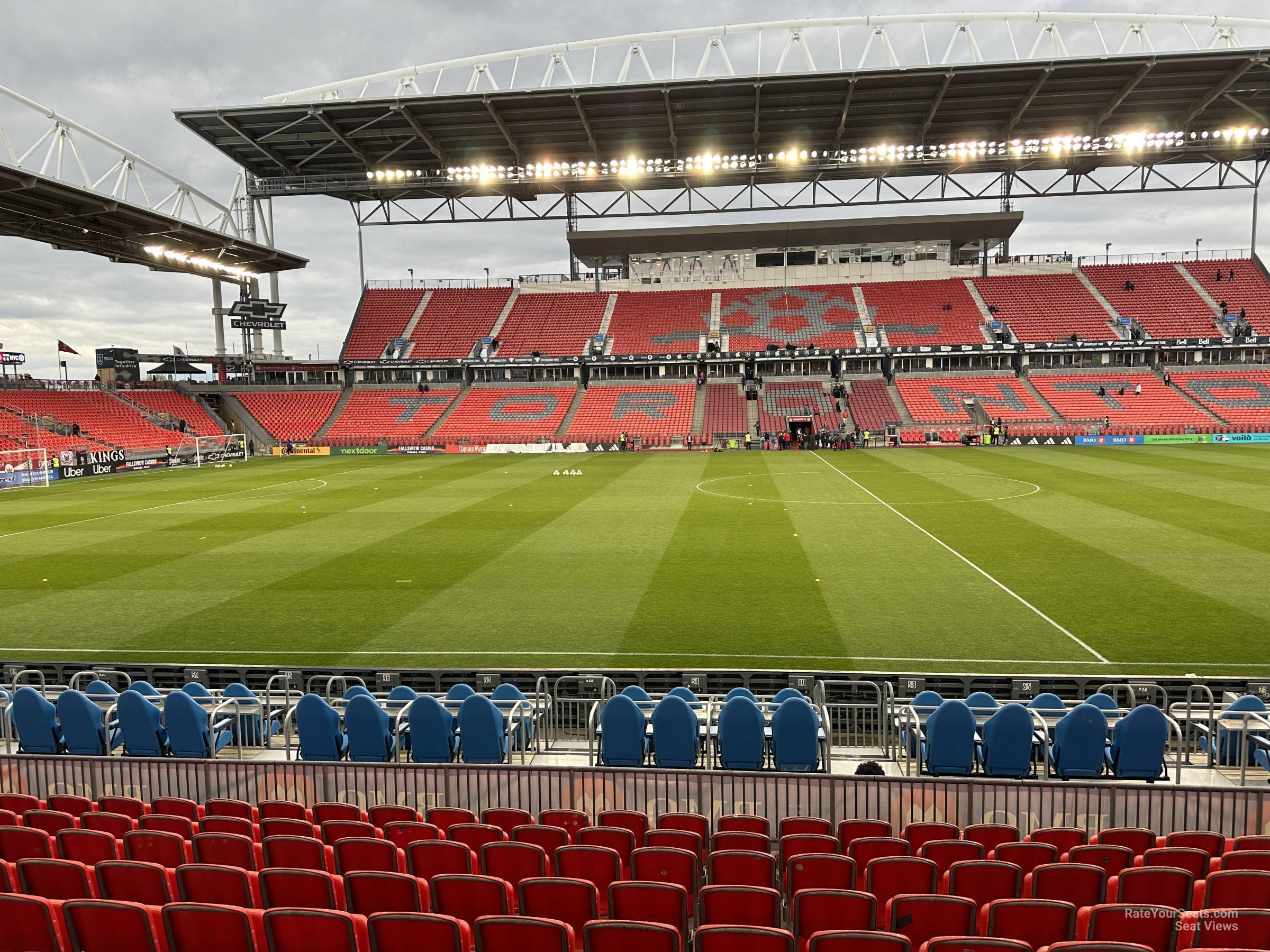 bmo field section 108