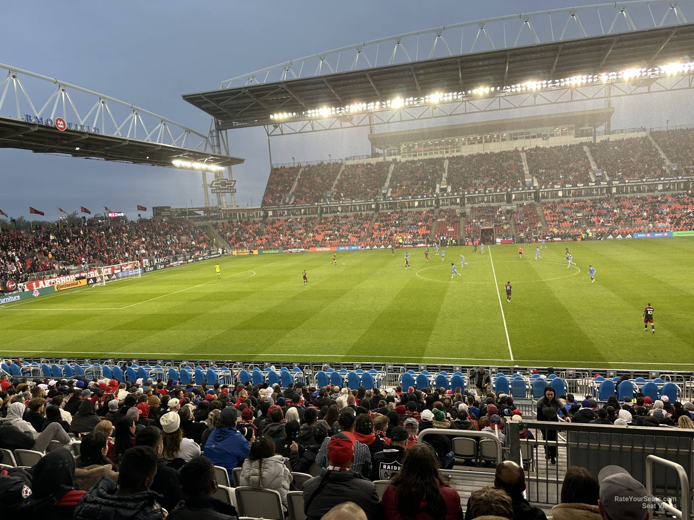 bmo field section 108