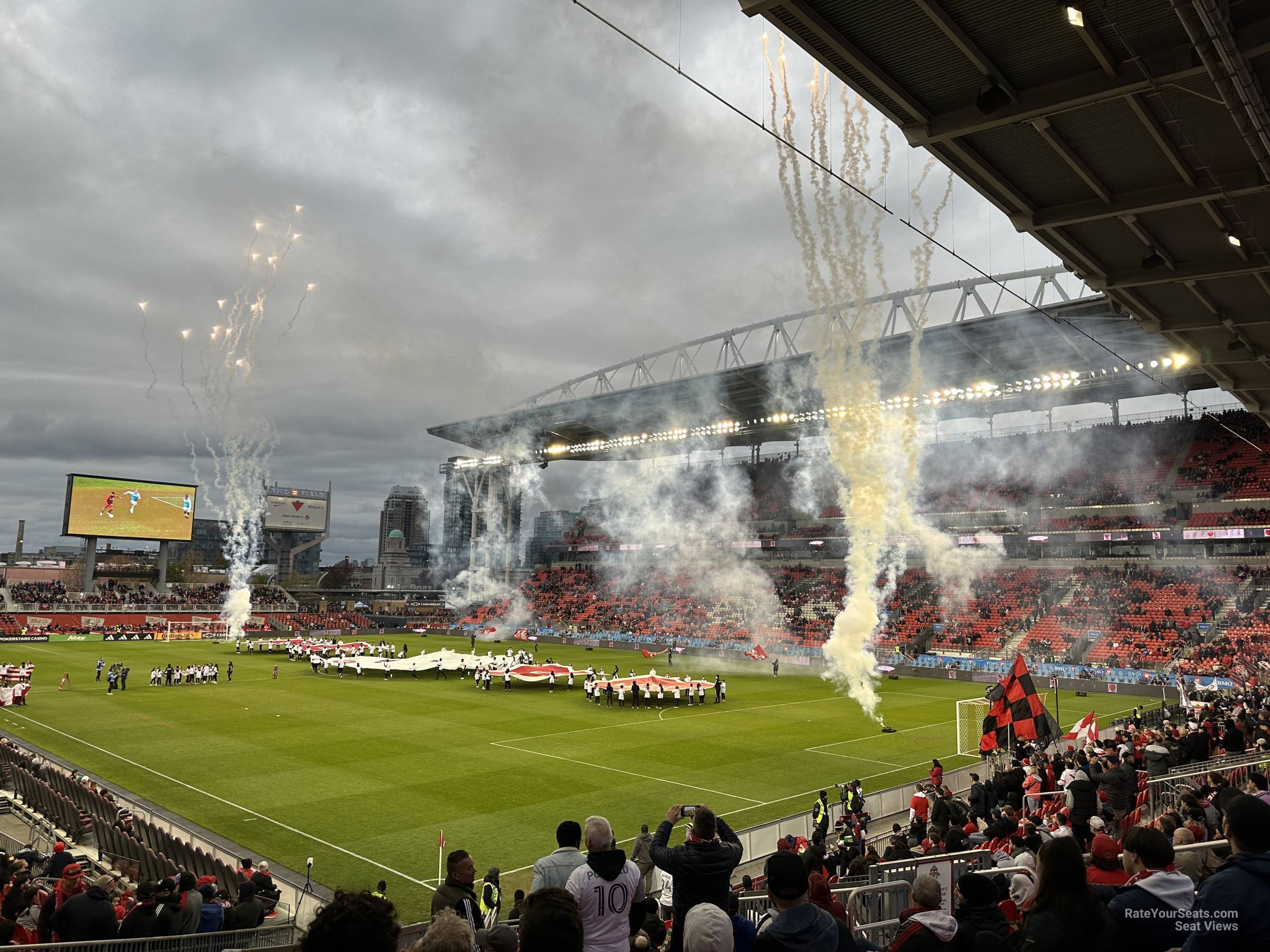 section 118, row 19 seat view  - bmo field