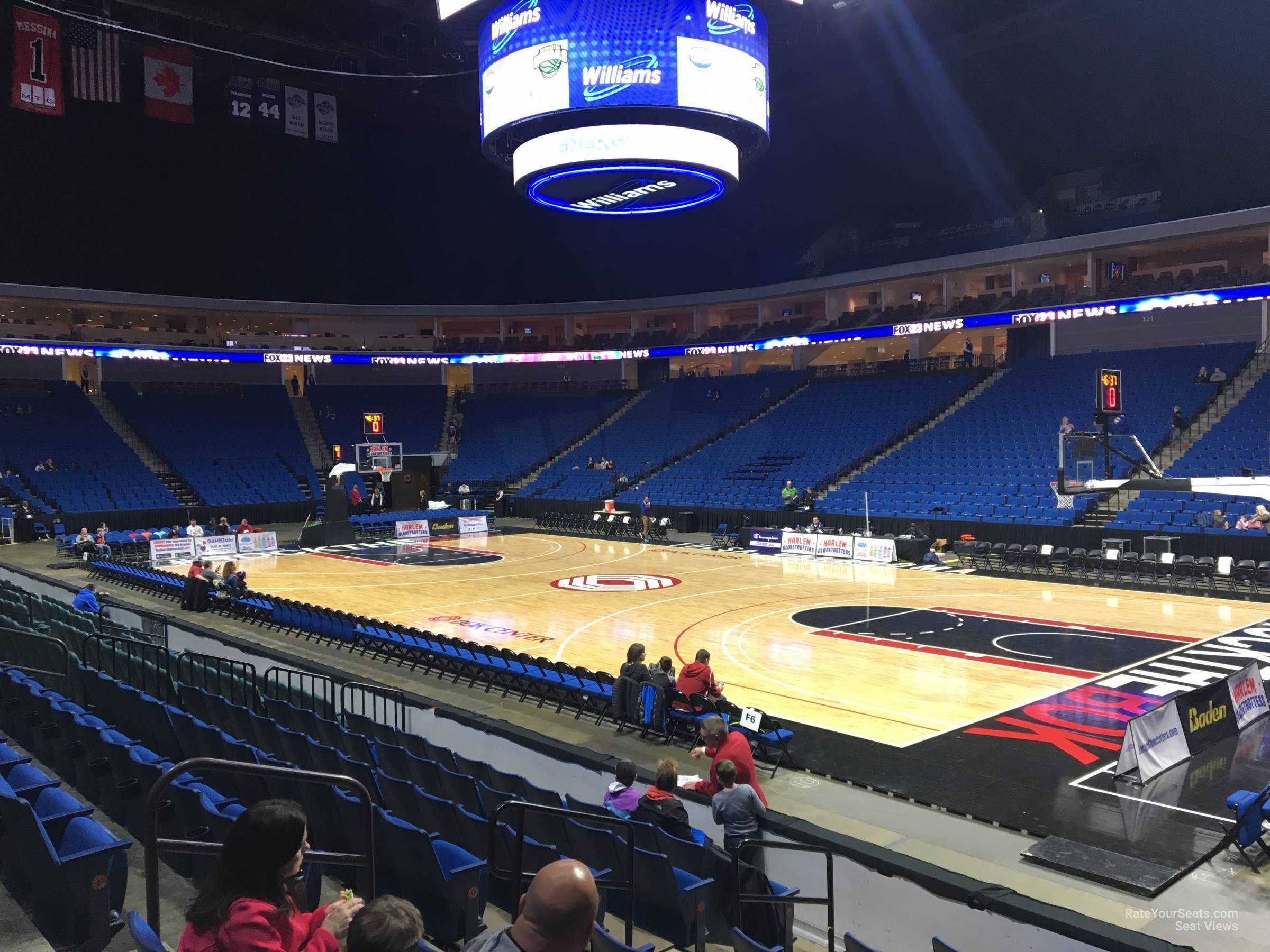 BOK Center Section 112 Basketball Seating