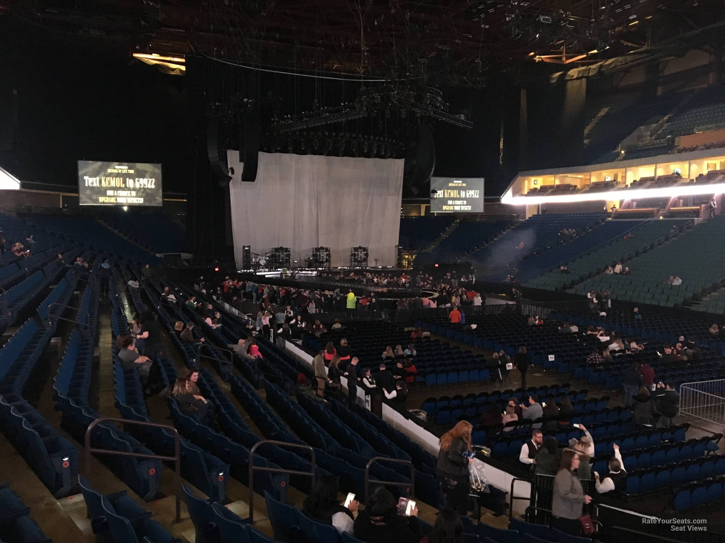 BOK Center Section 102 Concert Seating - RateYourSeats.com