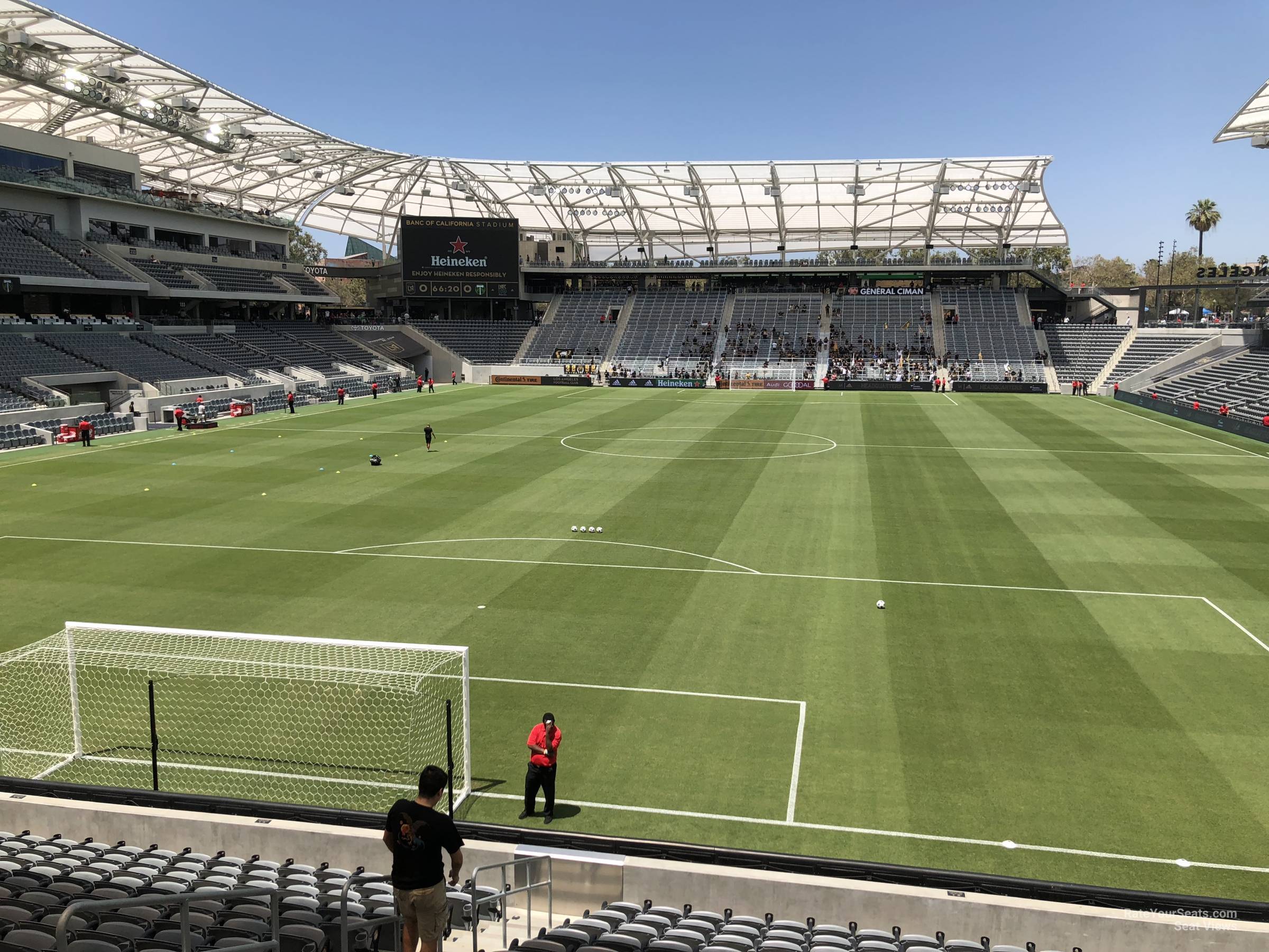 Section 121 at BMO Stadium - RateYourSeats.com